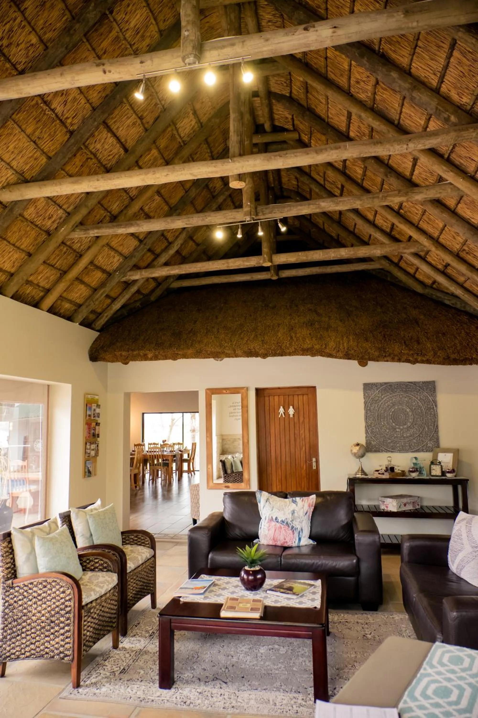 Lobby or reception in De Old Drift Guest Farm