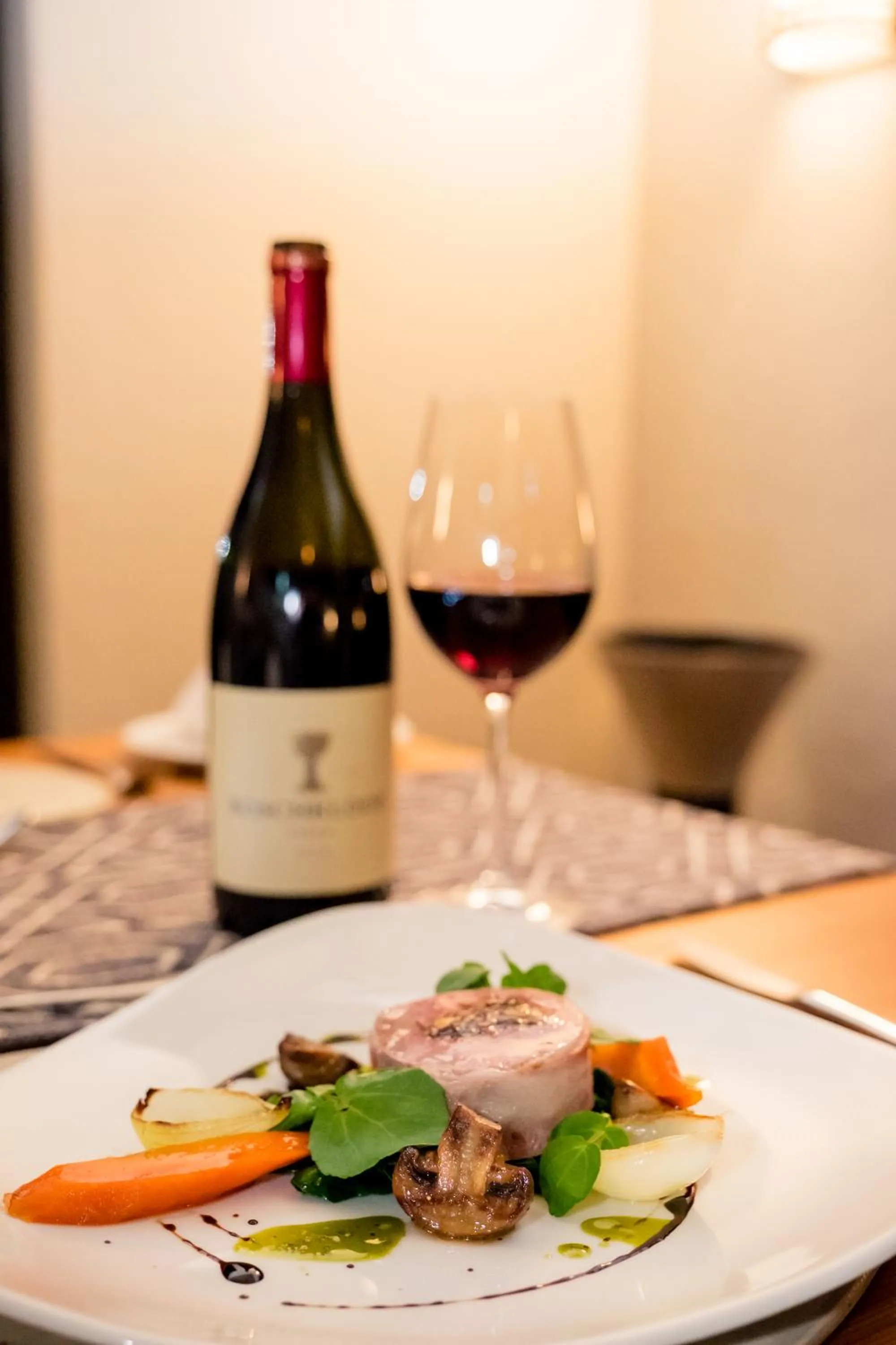 Dinner in De Old Drift Guest Farm