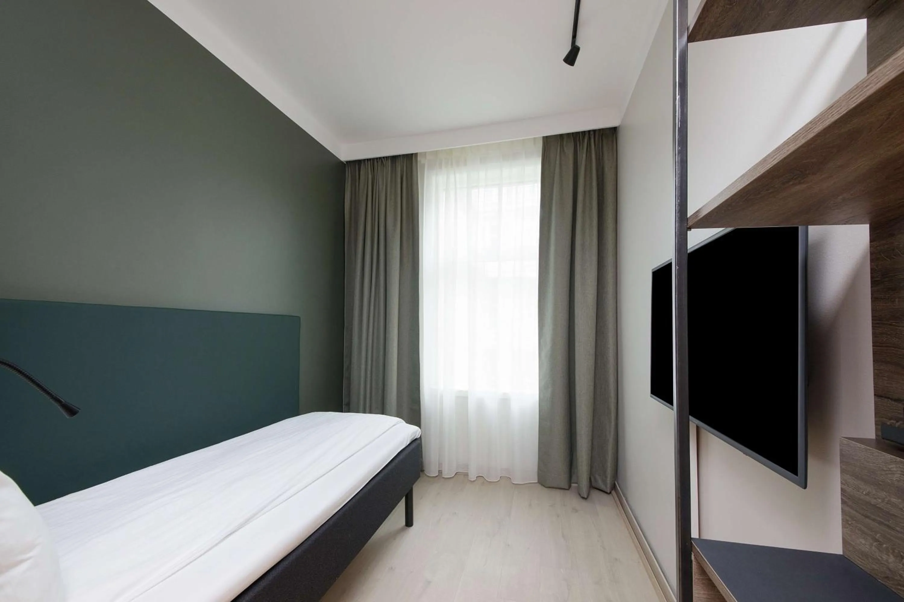 Bedroom, Bed in Scandic Torget Bergen