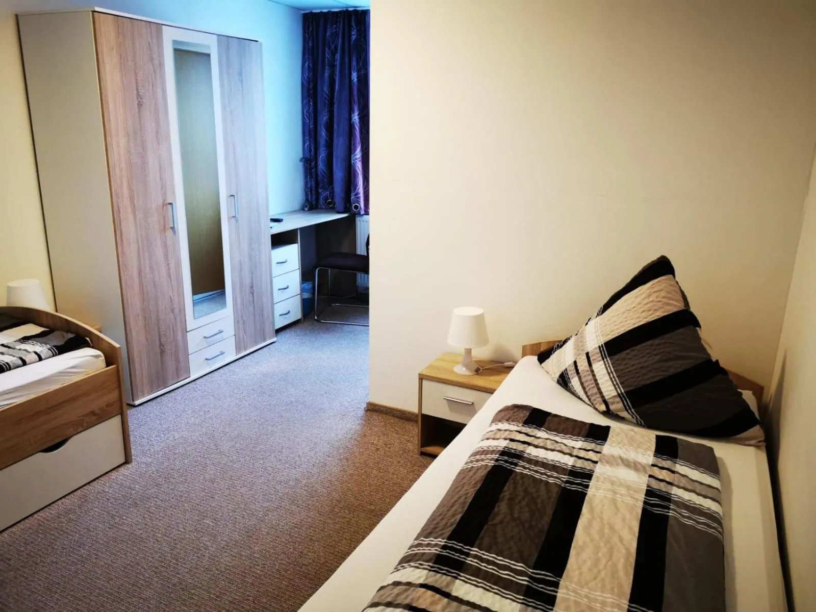 Bed in Gäste & Seminarhaus Harz