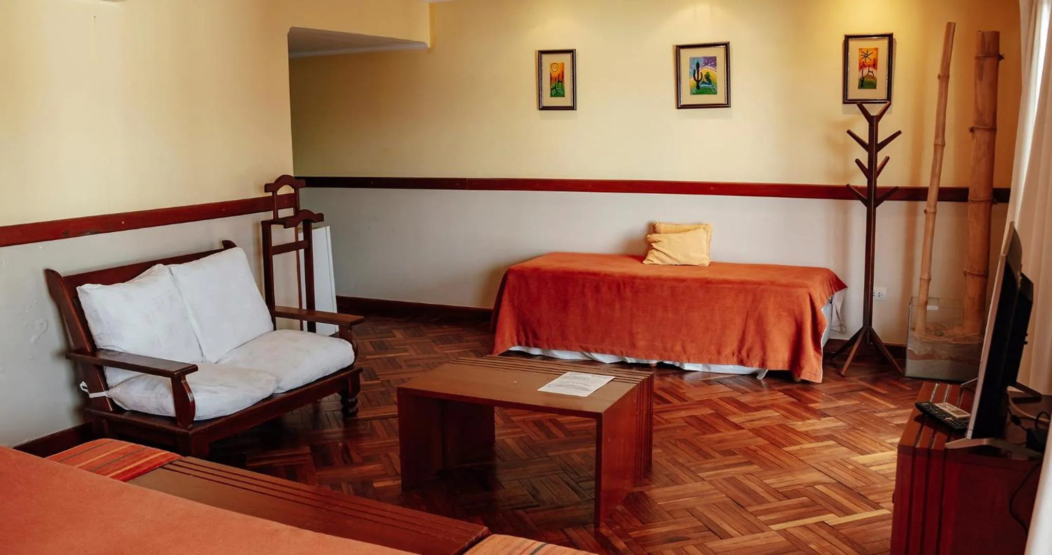 Bed in Hotel Los Sauces