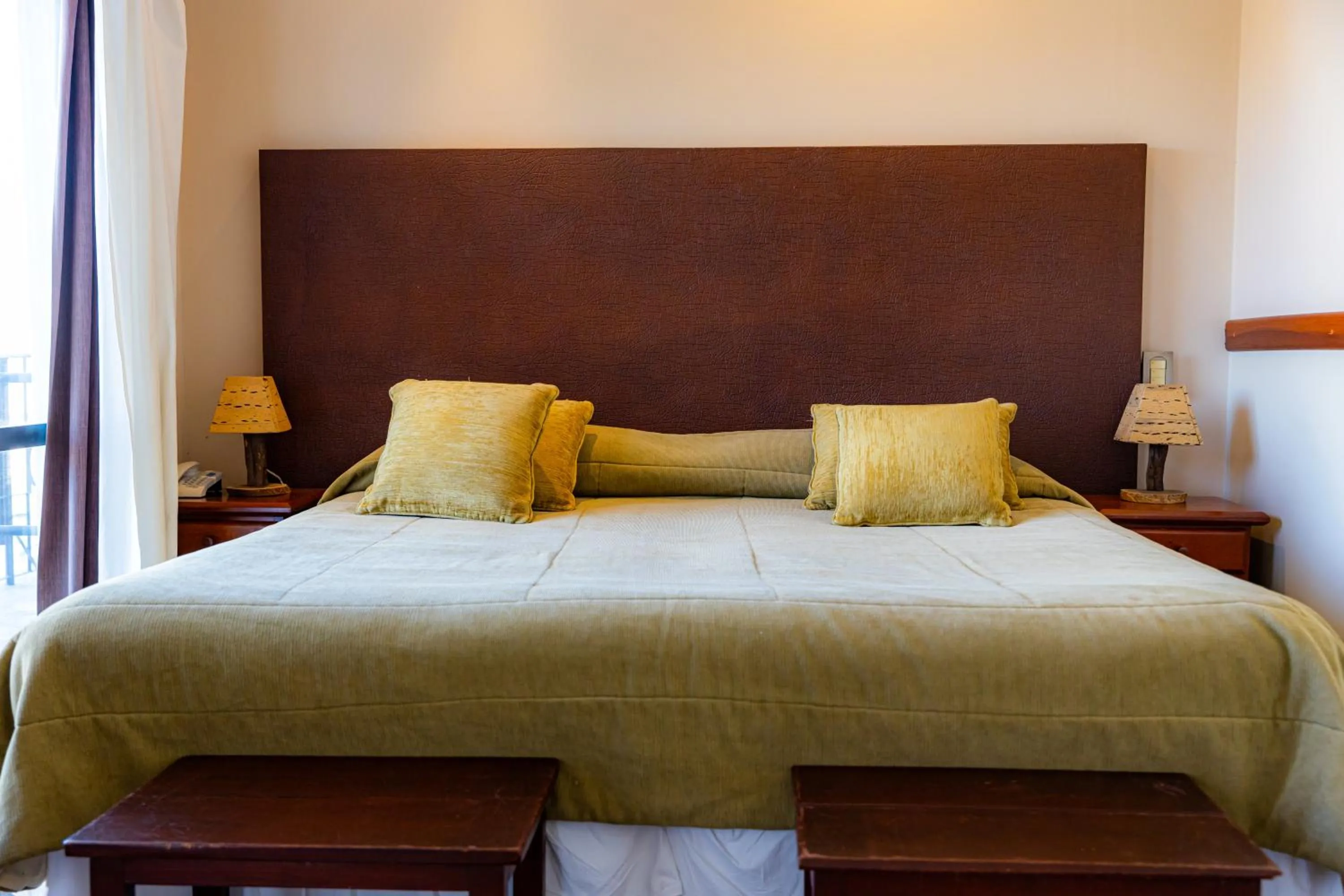 Bed in Hotel Los Sauces