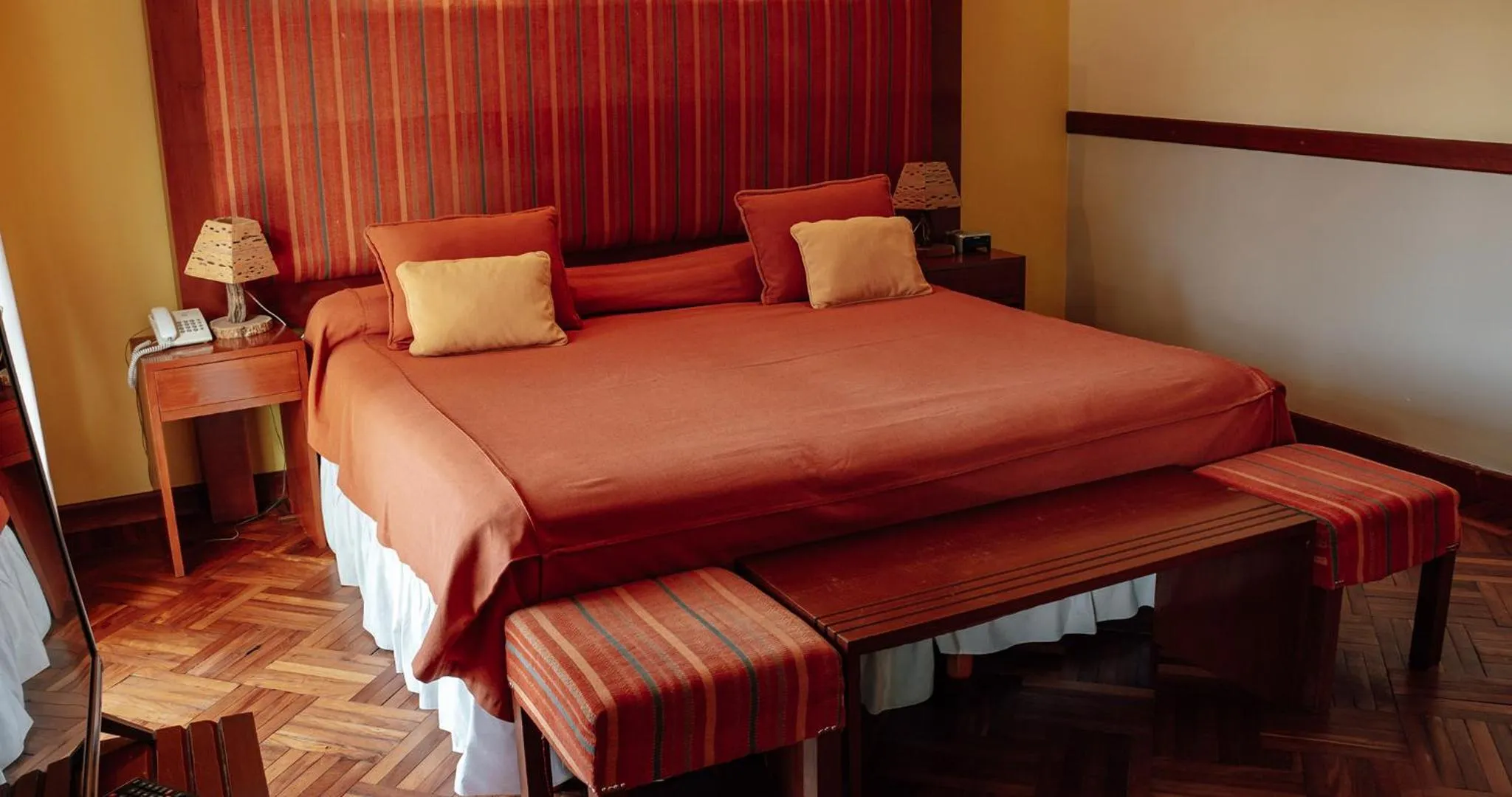 Bed in Hotel Los Sauces