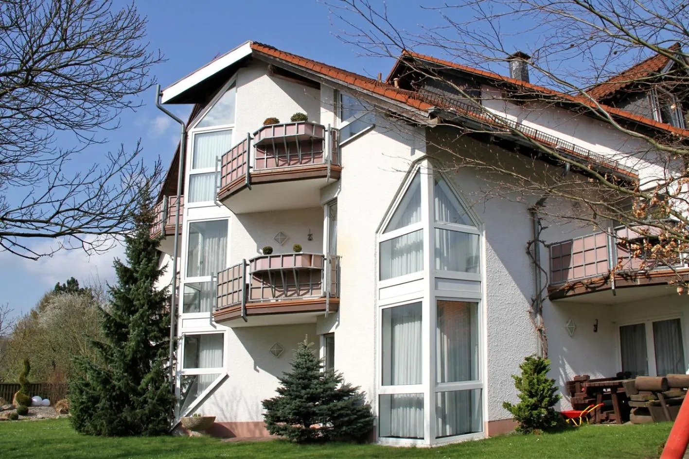 Garden in Hotel- Restaurant Zum Schwan
