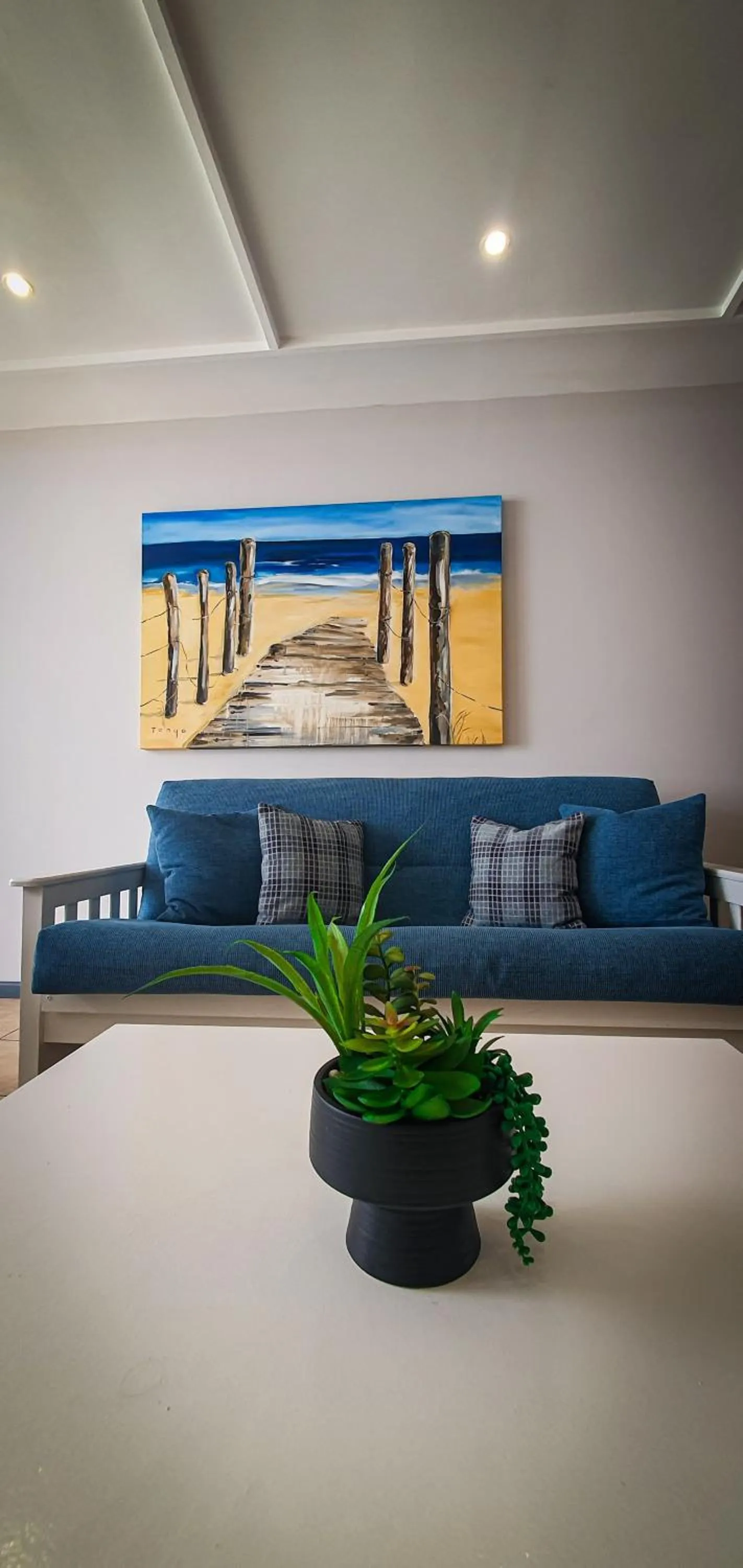 Living room in Point Village Hotel and Self Catering