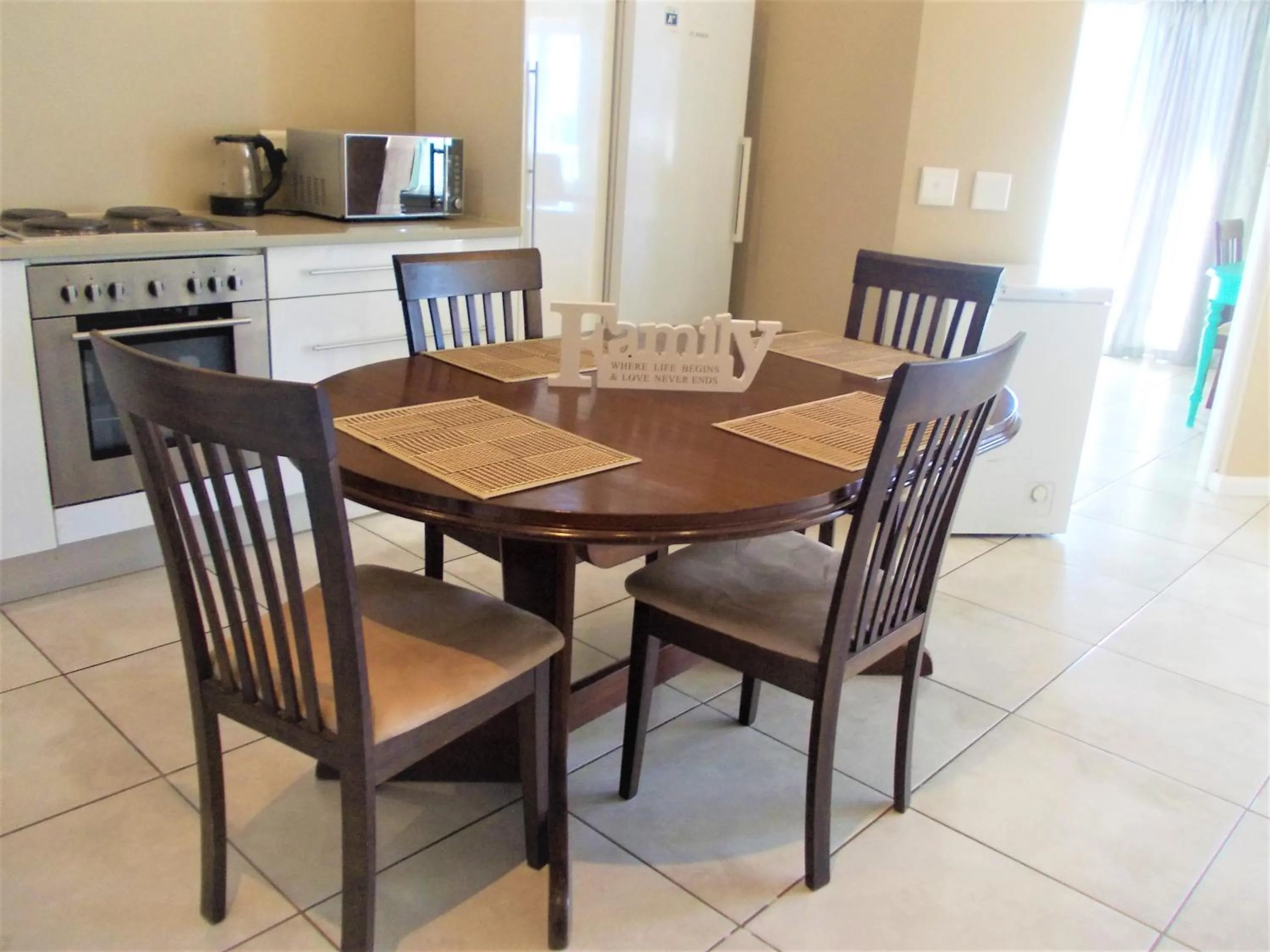 Dining Area in Point Village Hotel and Self Catering