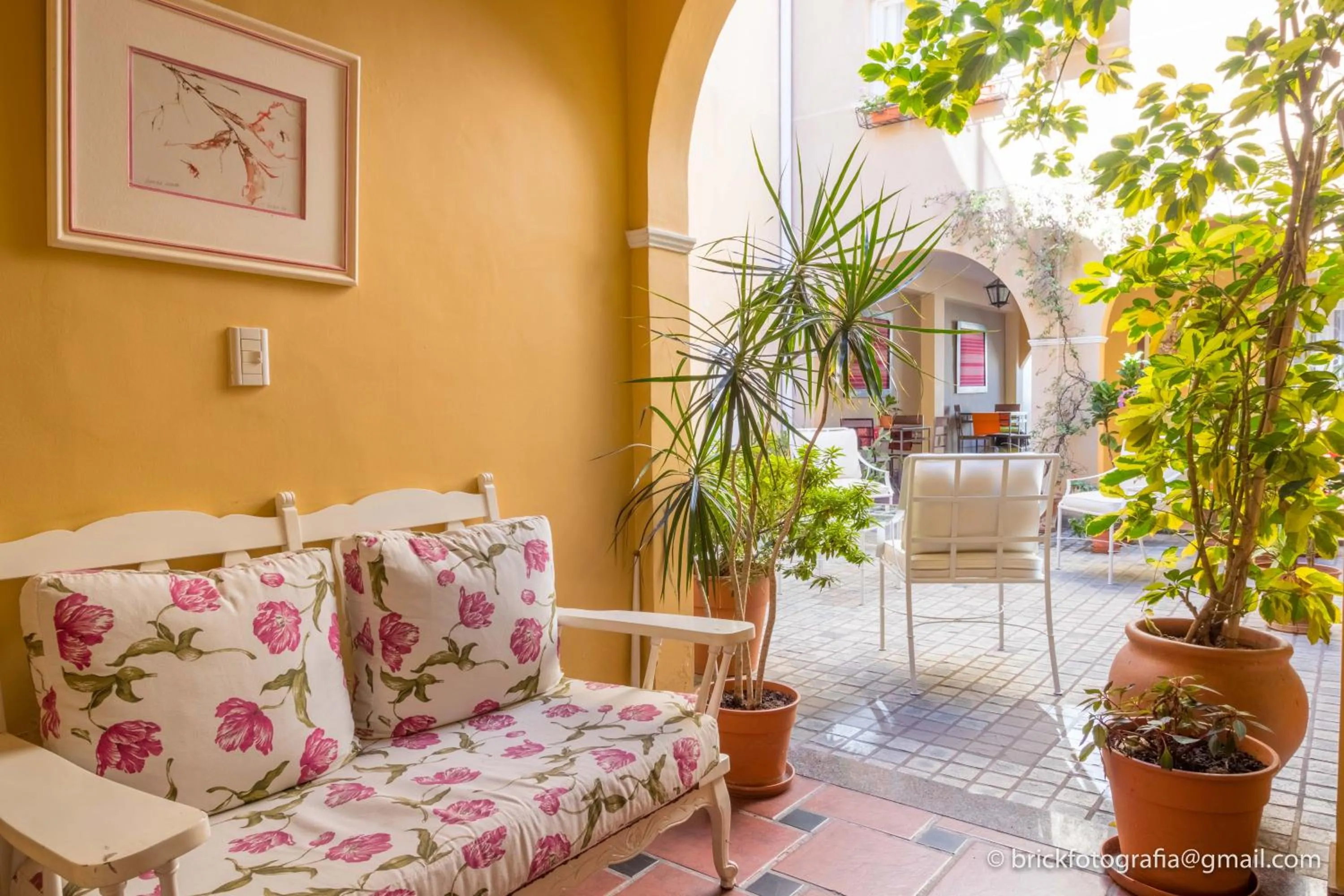 Patio in Delvino Boutique Hotel