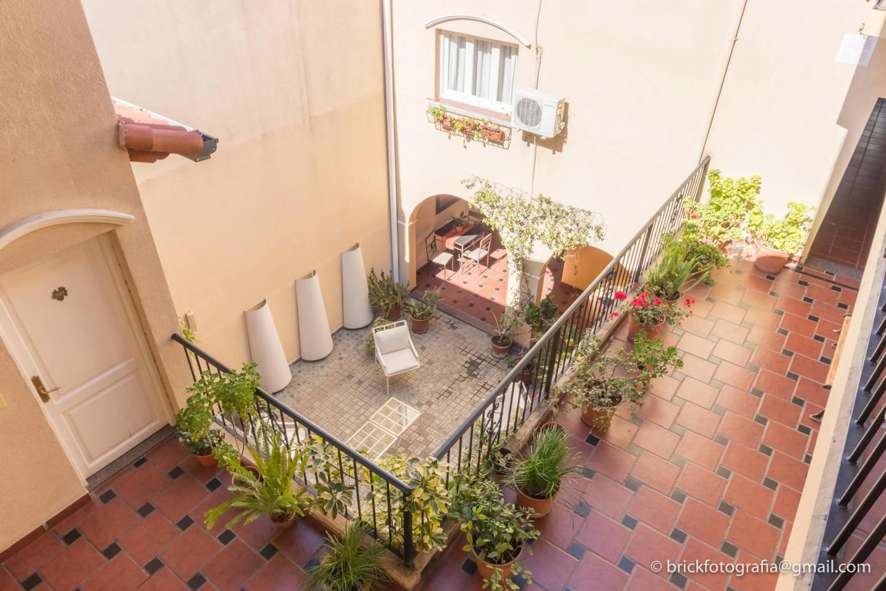 Patio in Delvino Boutique Hotel