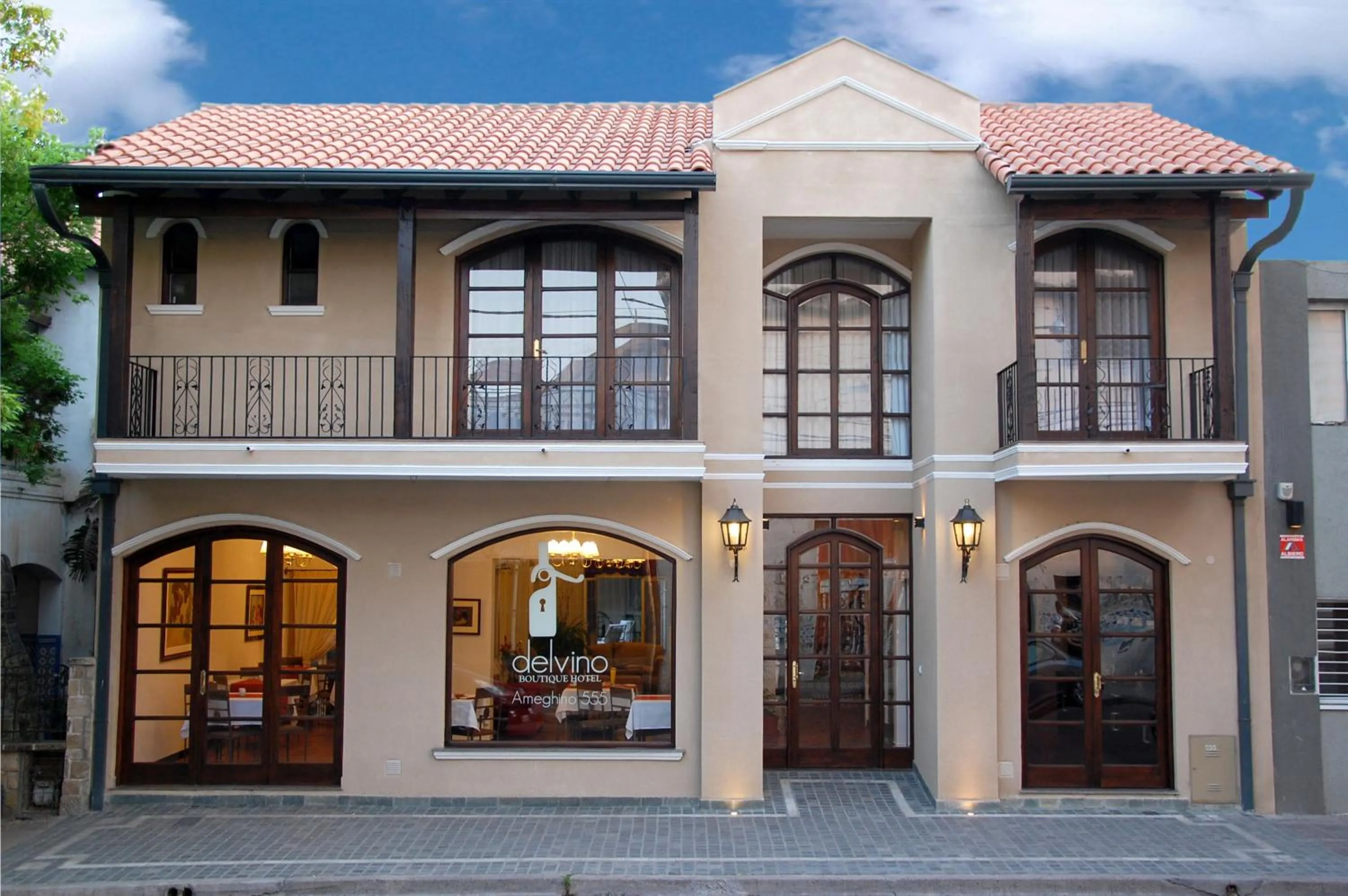 Property building in Delvino Boutique Hotel