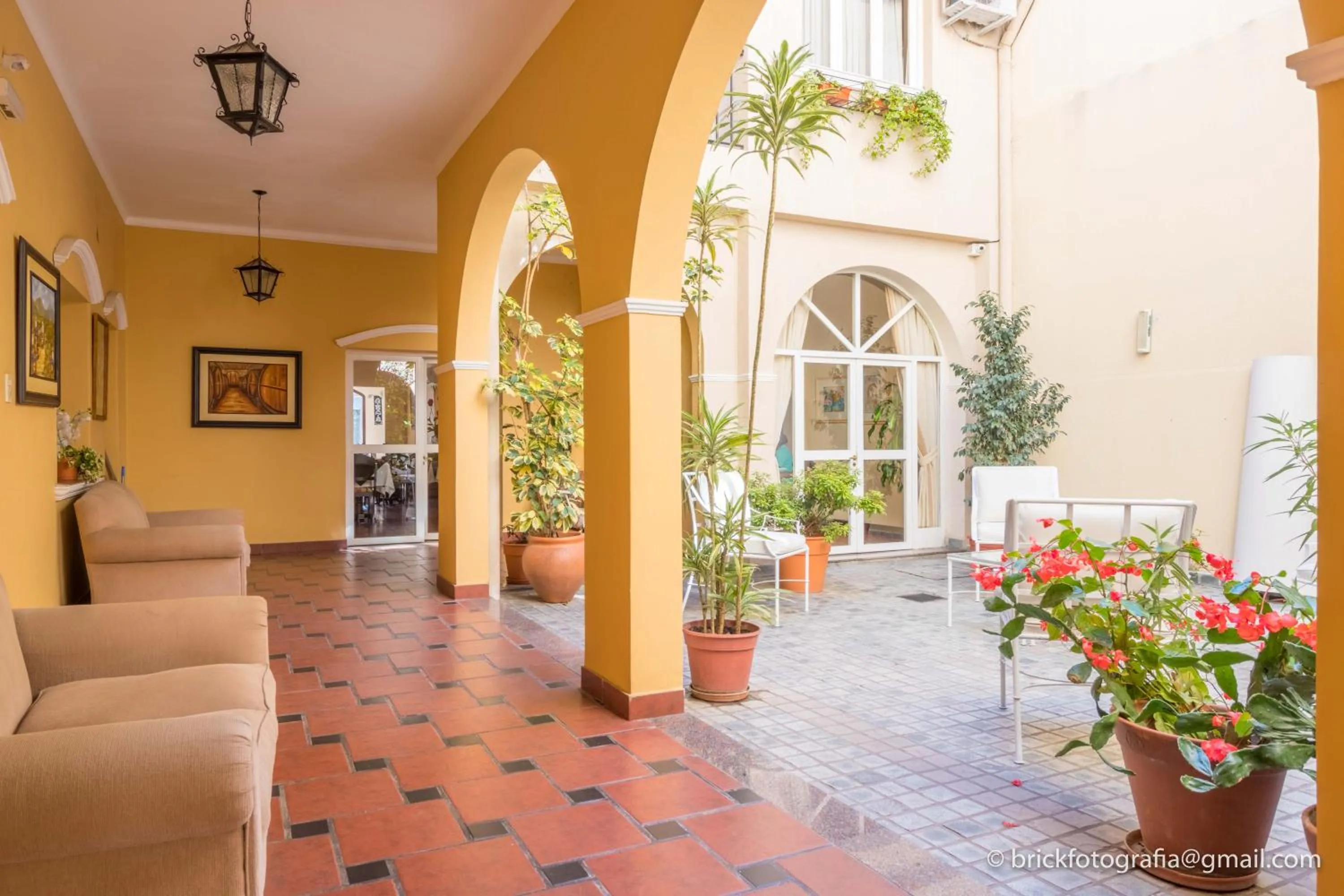 Patio in Delvino Boutique Hotel