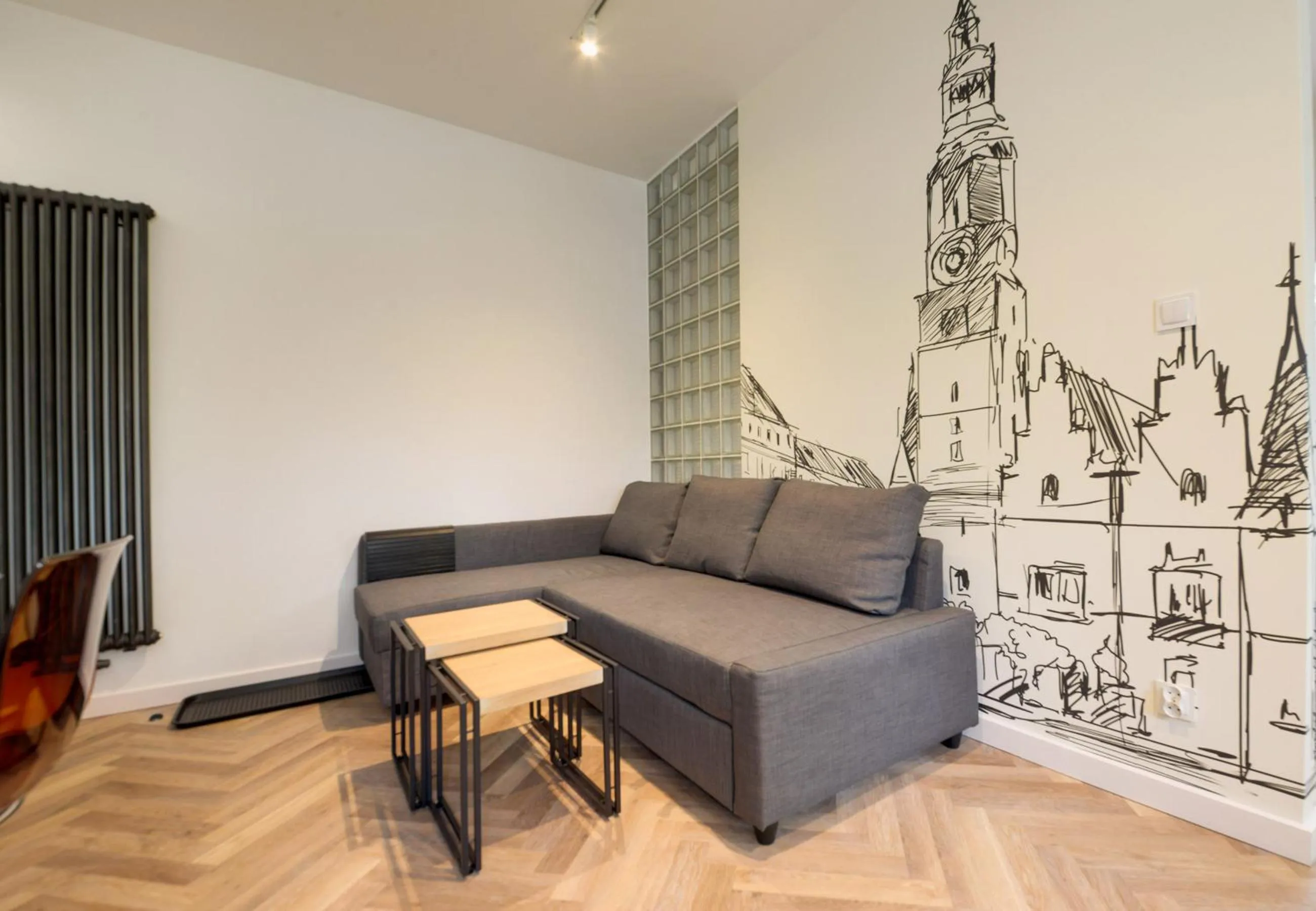 Living room in Q Apartamenty