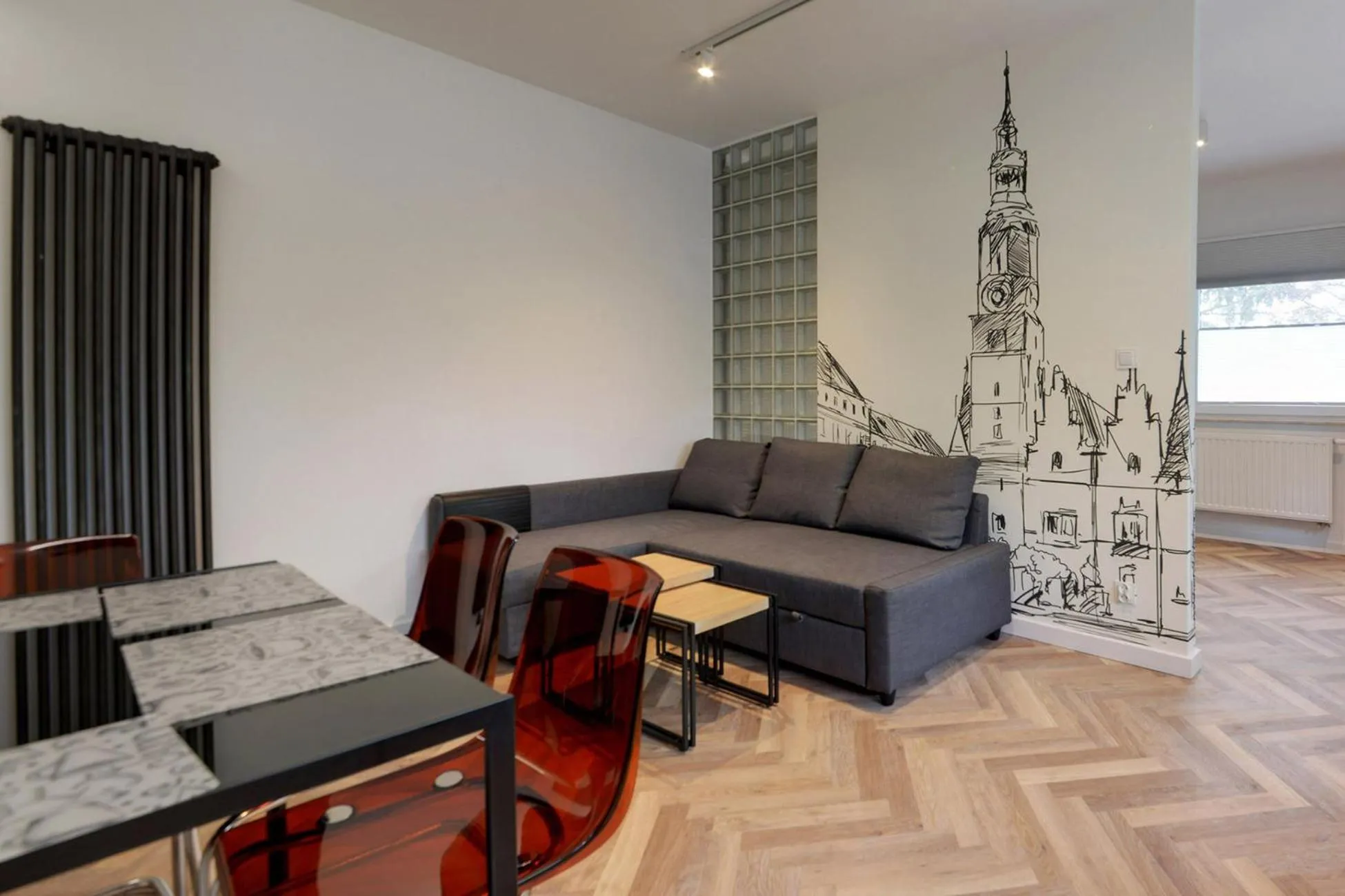 Living room in Q Apartamenty