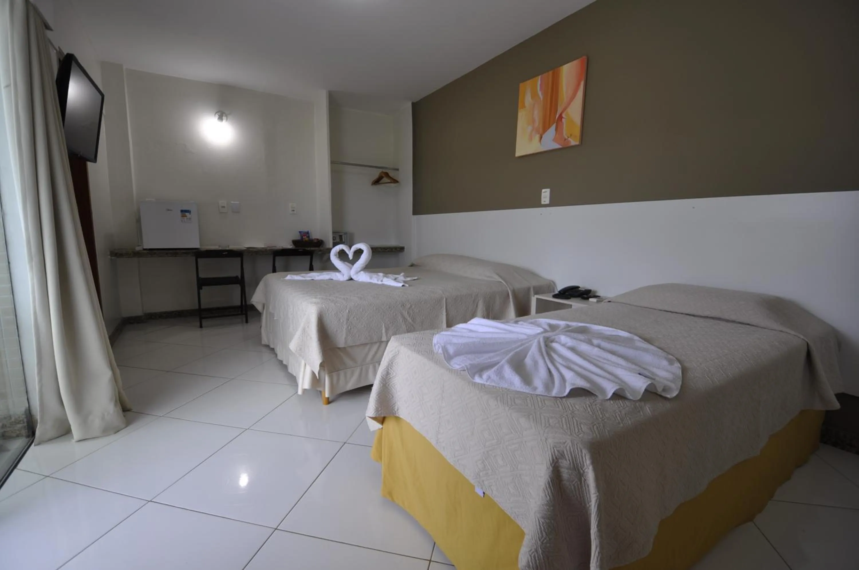 Bed in Barravento Praia Hotel