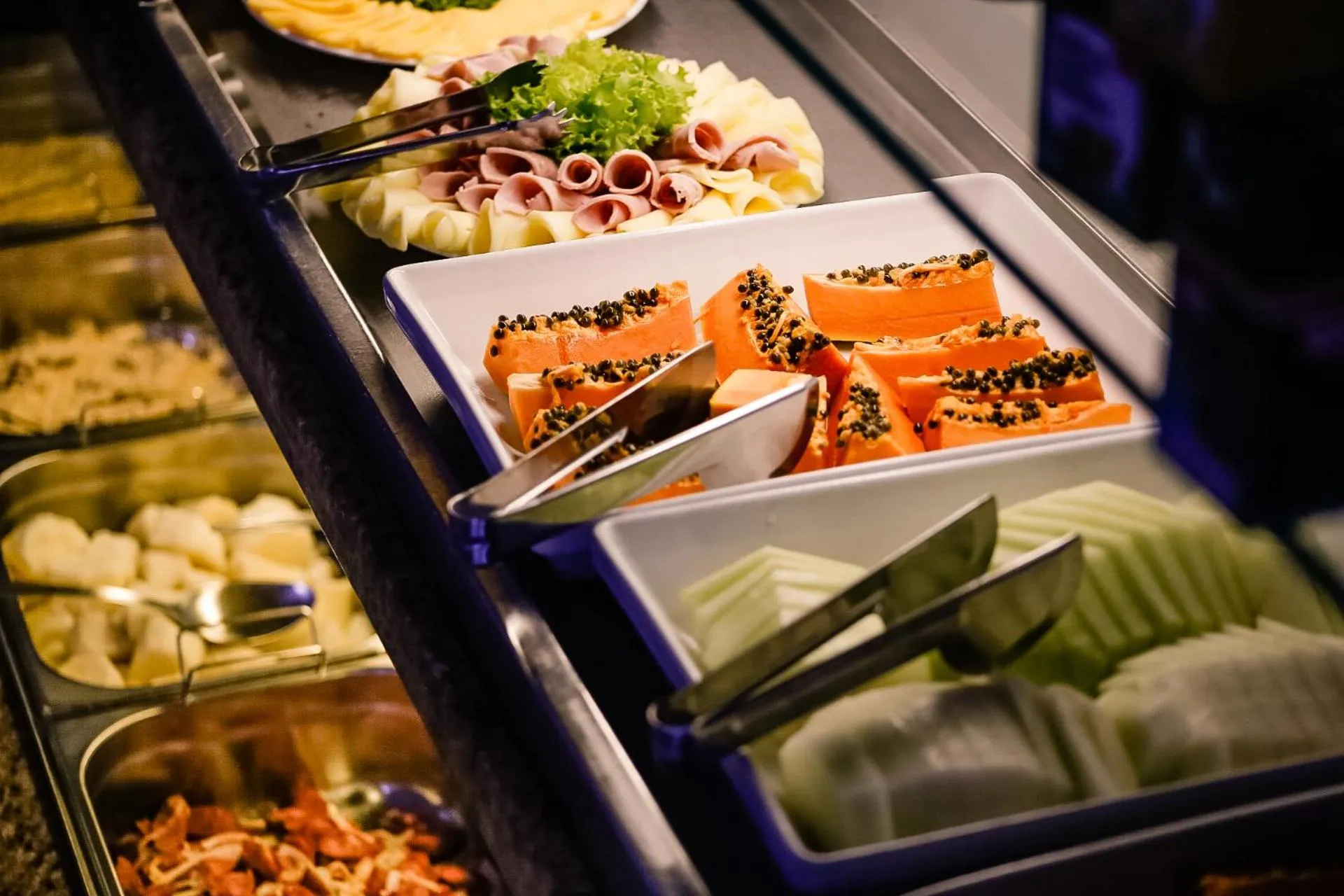 Continental breakfast in Barravento Praia Hotel