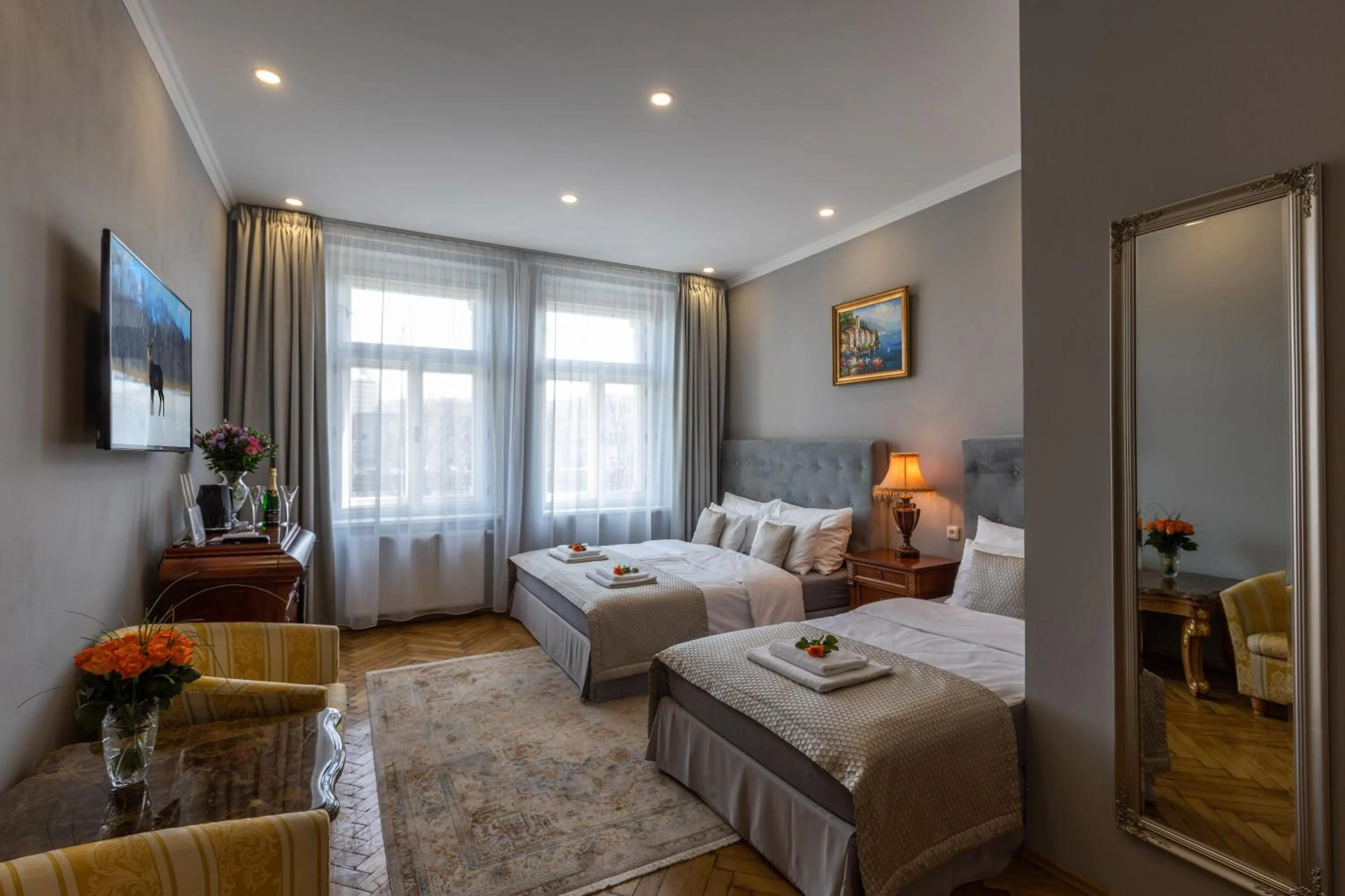 Bed in SlaBur Residence