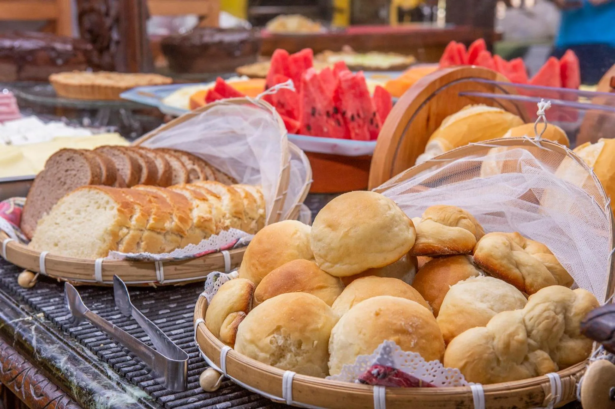 Breakfast in Pousada Recanto da Villa