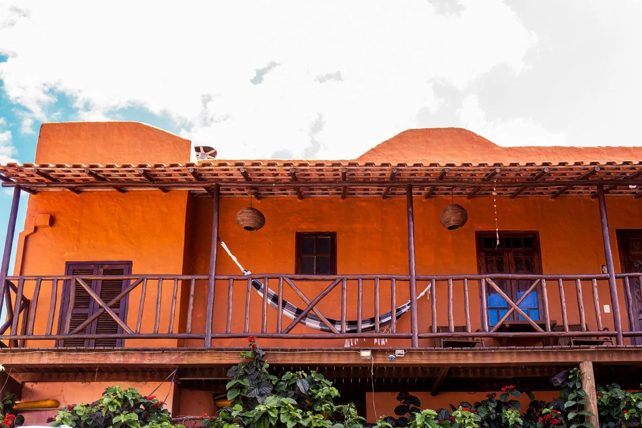 Garden view in Pousada Recanto da Villa