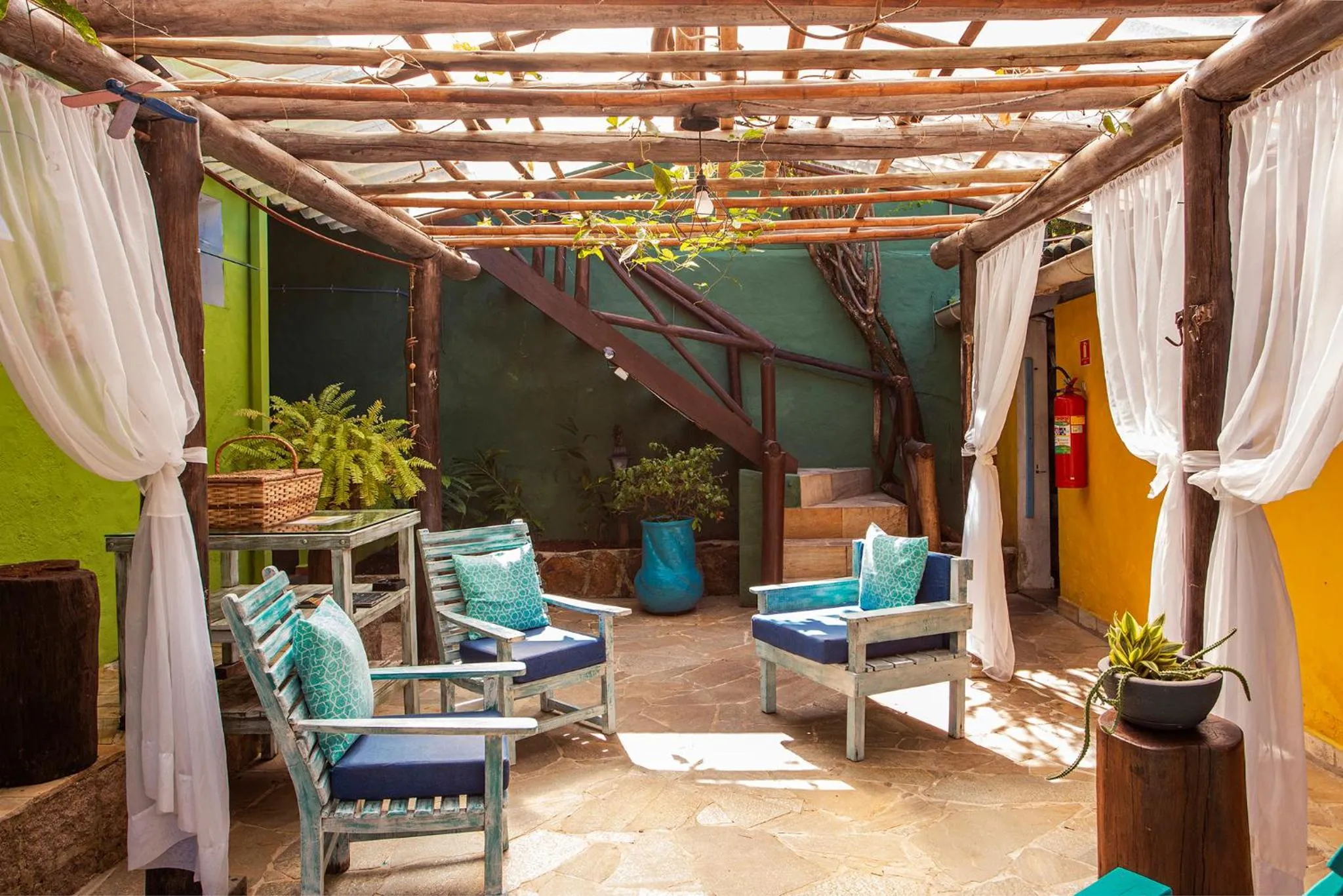 Garden in Pousada Recanto da Villa