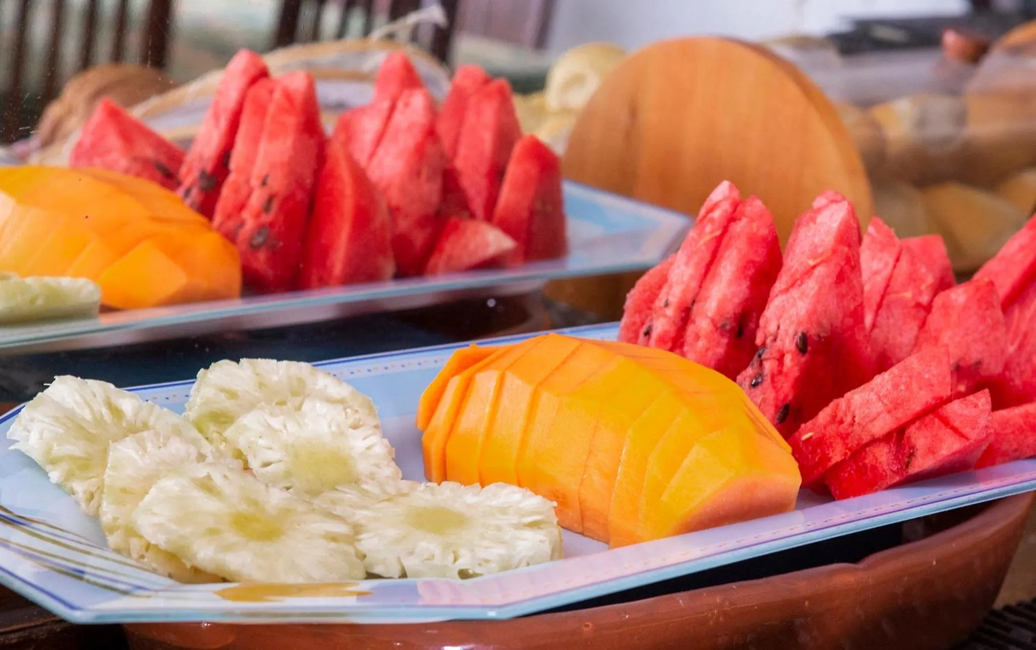 Breakfast in Pousada Recanto da Villa