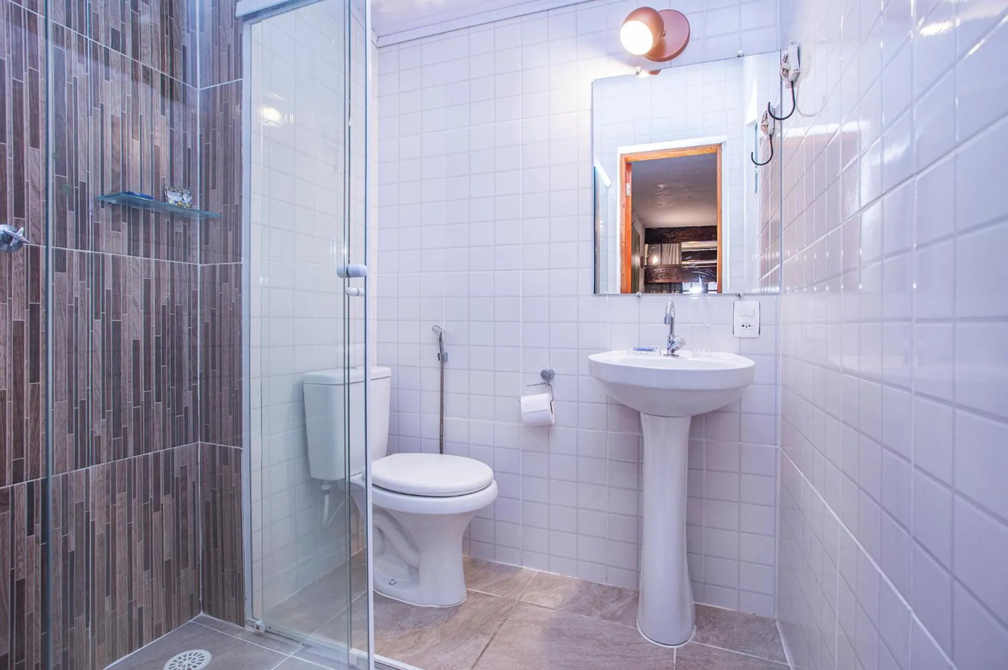 Bathroom in Pousada Recanto da Villa