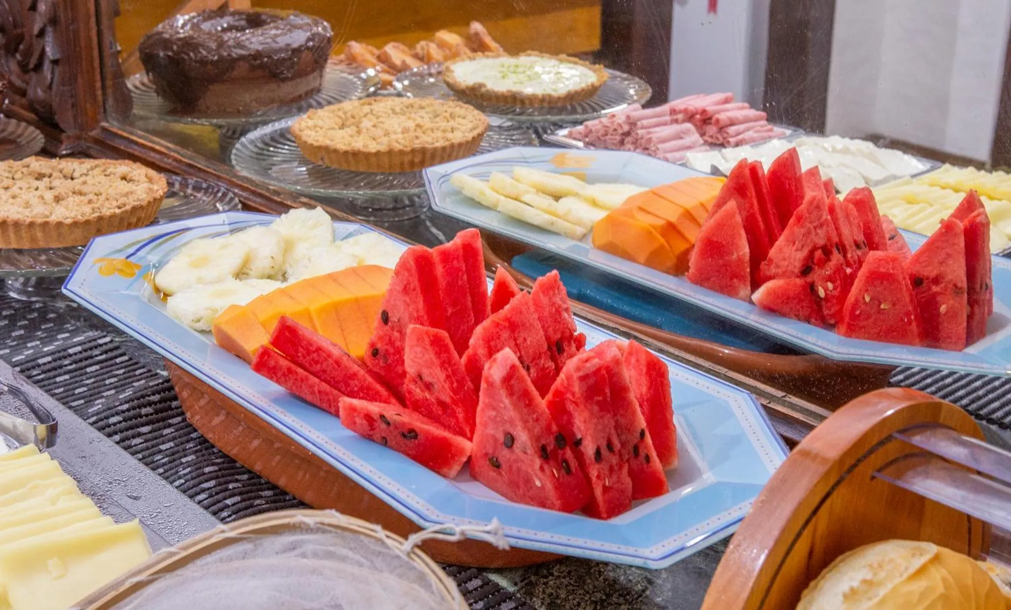 Breakfast in Pousada Recanto da Villa