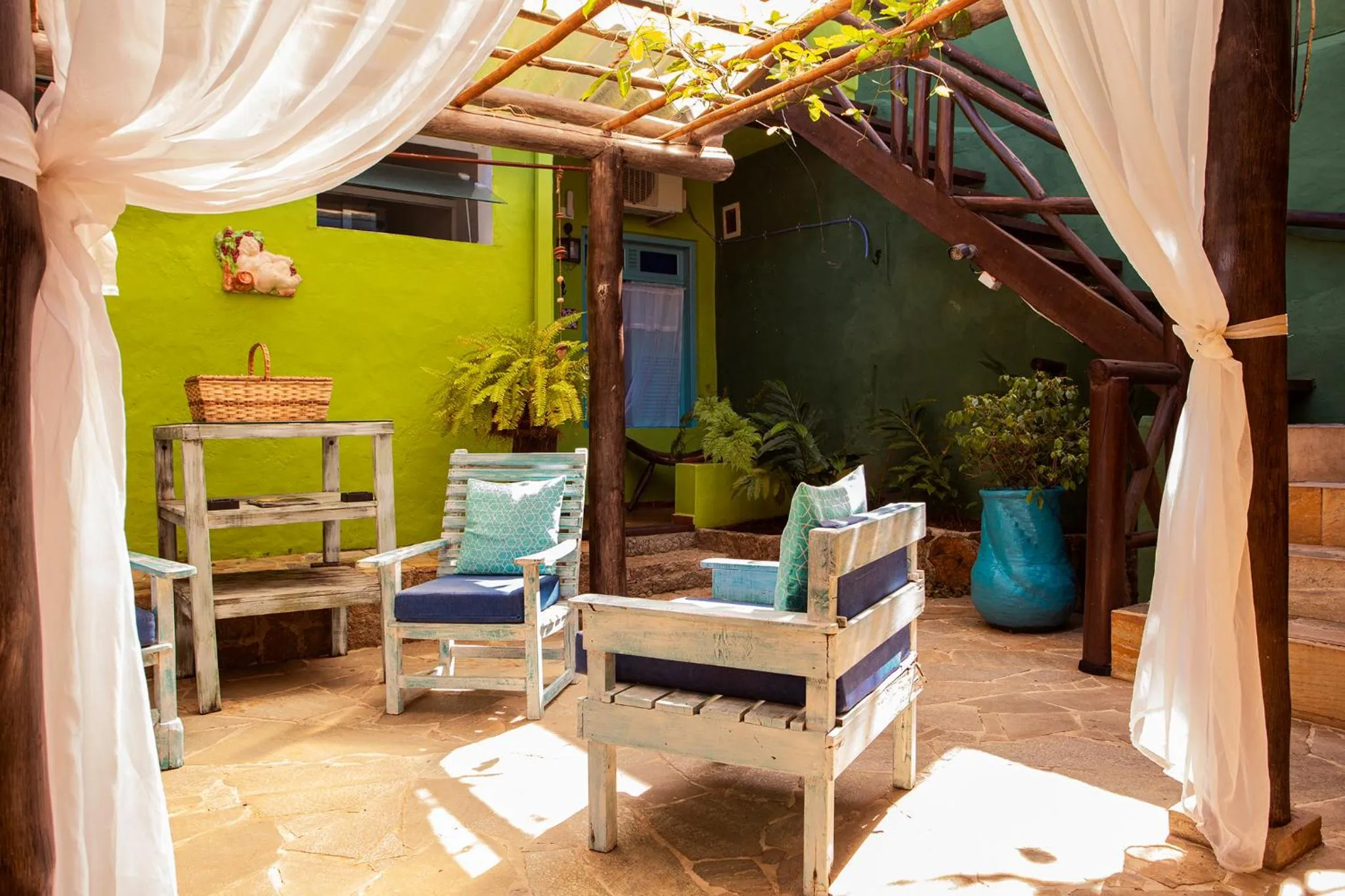 Garden in Pousada Recanto da Villa