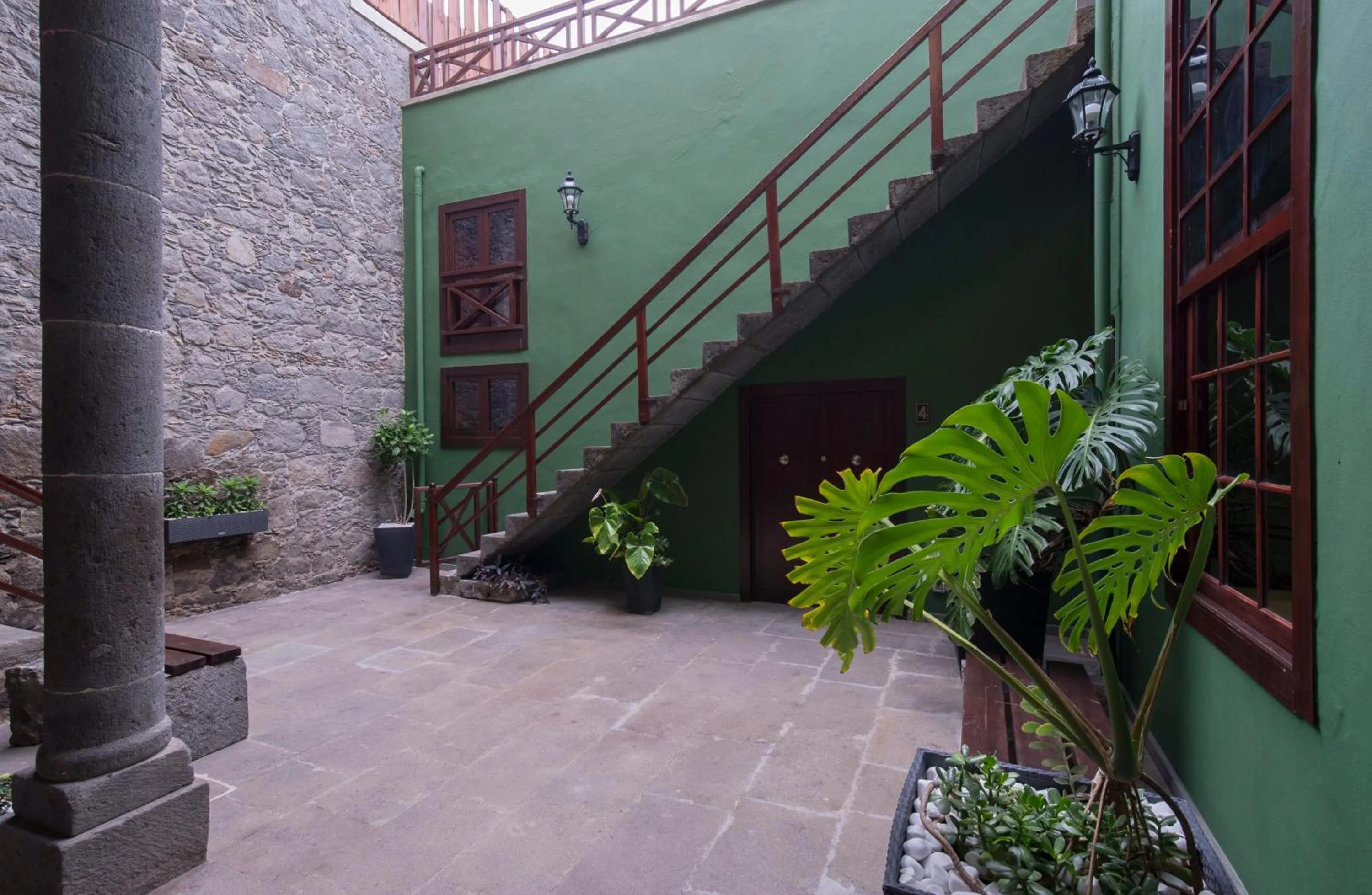 Patio in Hotel Emblemático Arucas