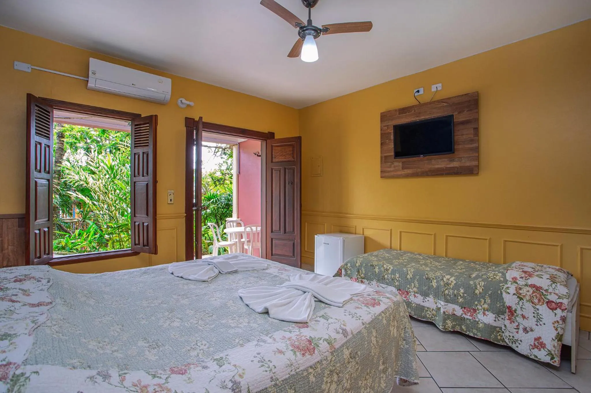 Bed in Hotel Alemão Beach de Ilhabela