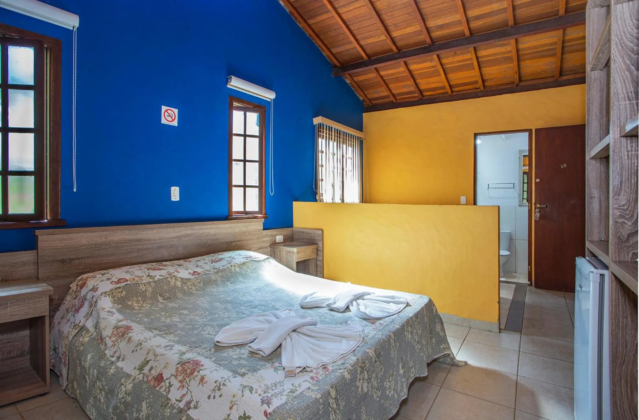 Bed in Hotel Alemão Beach de Ilhabela