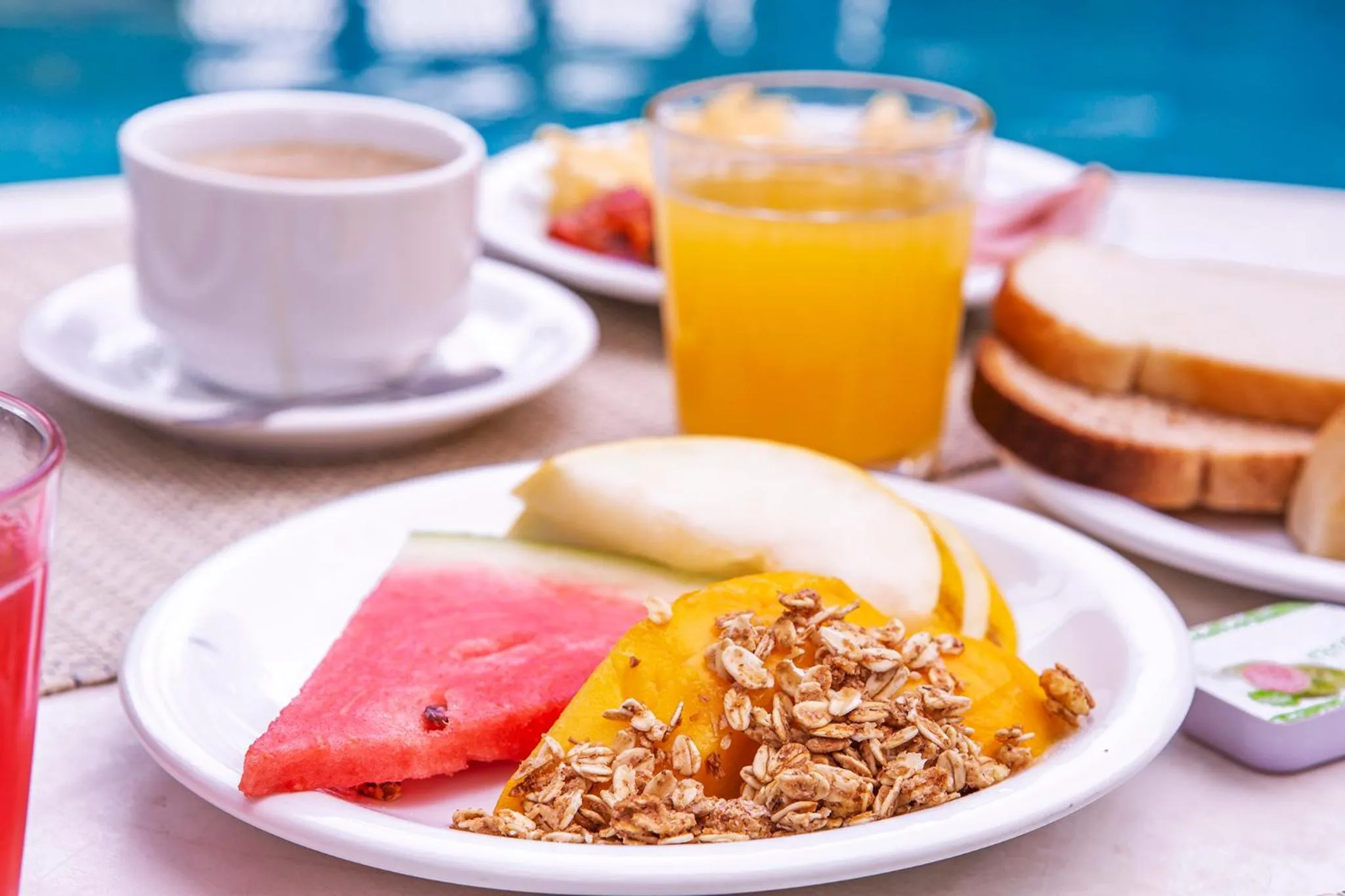Breakfast in Hotel Alemão Beach de Ilhabela