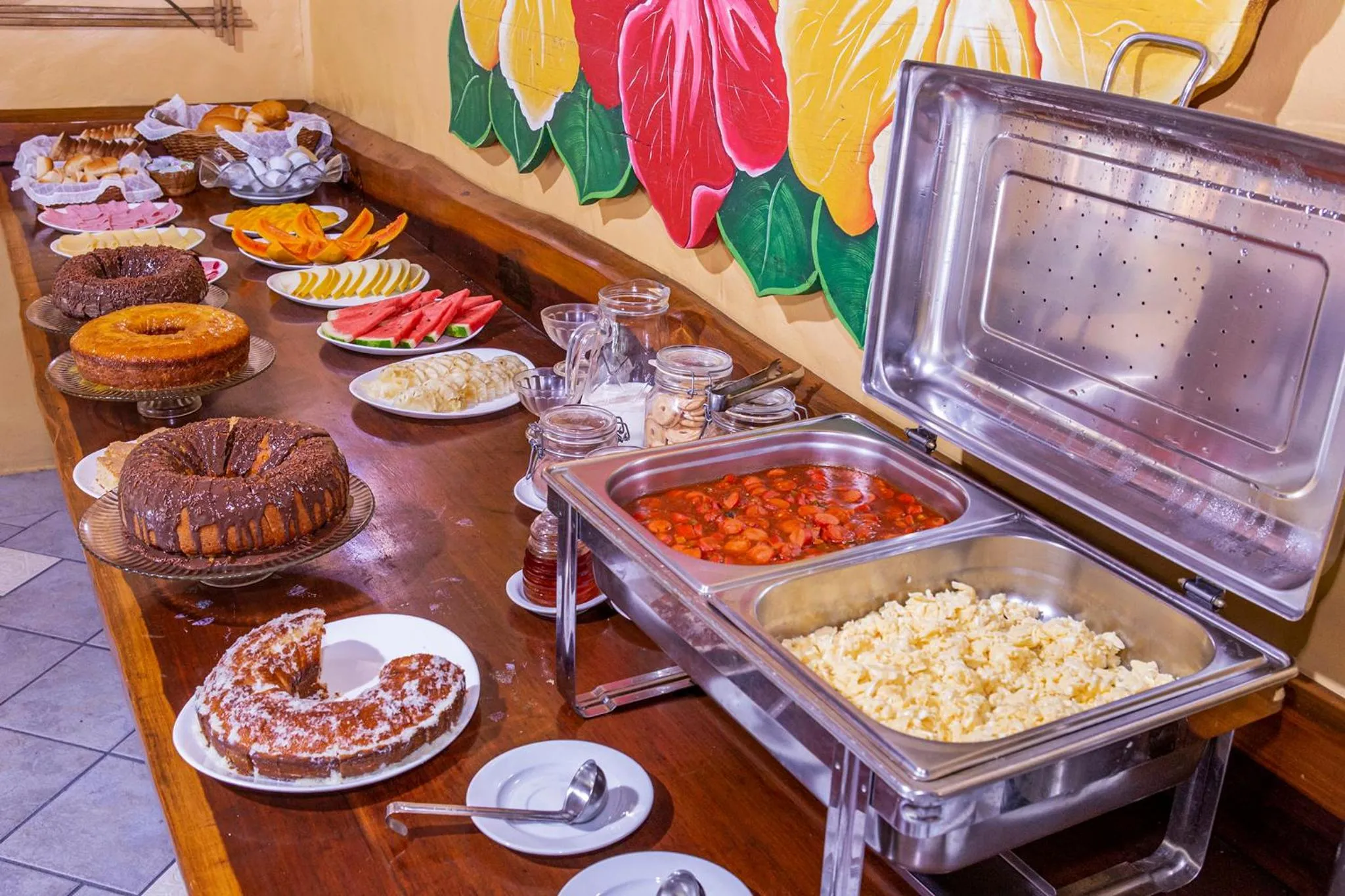 Breakfast in Hotel Alemão Beach de Ilhabela