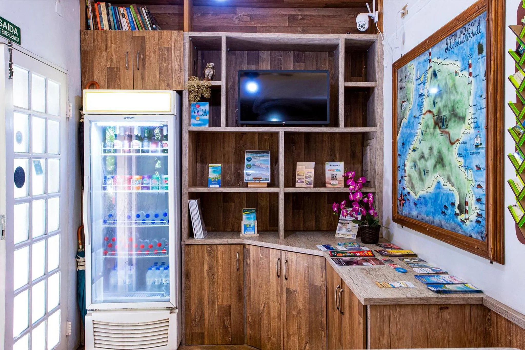 Lobby or reception in Hotel Alemão Beach de Ilhabela