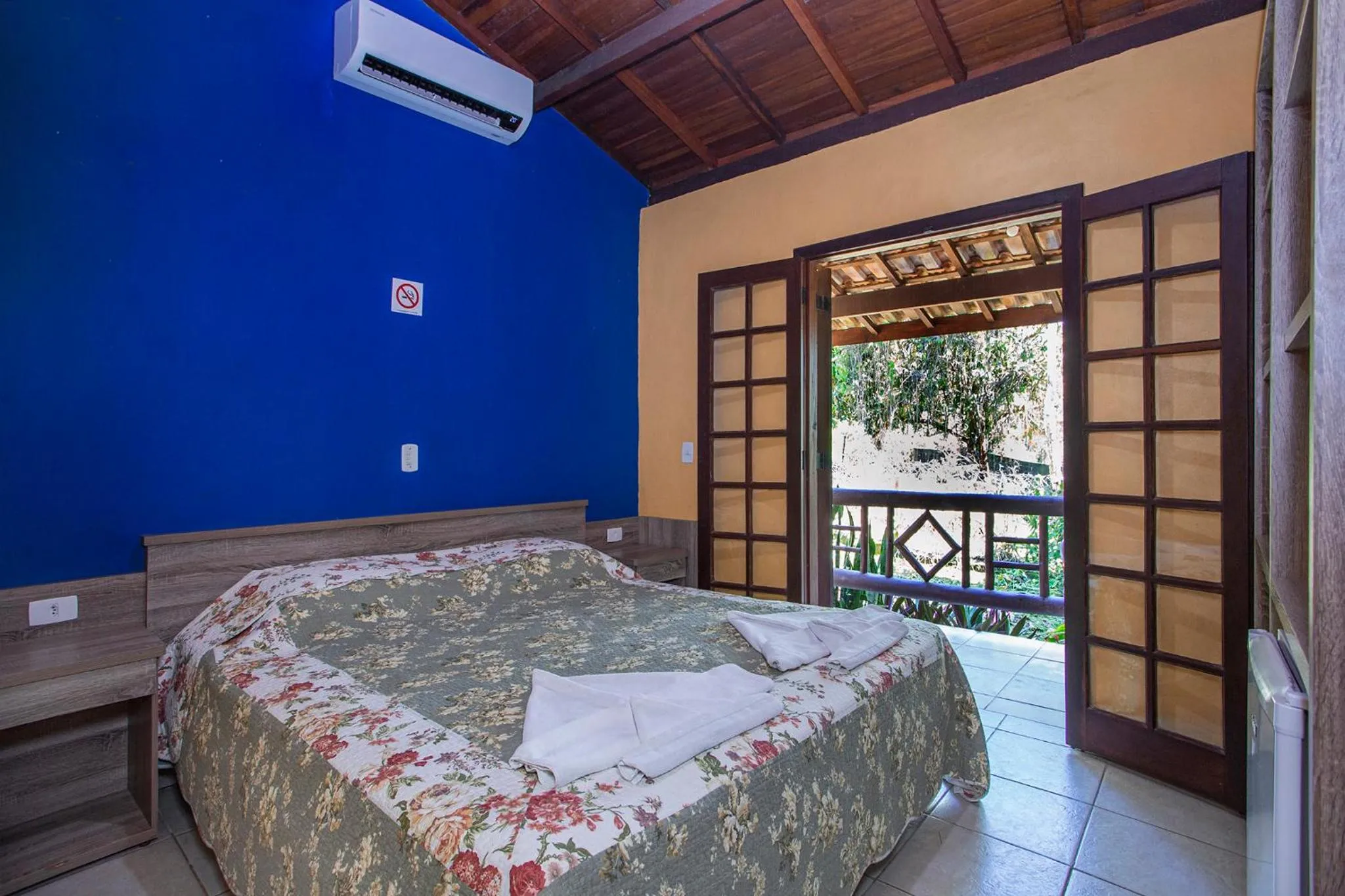 Bed in Hotel Alemão Beach de Ilhabela