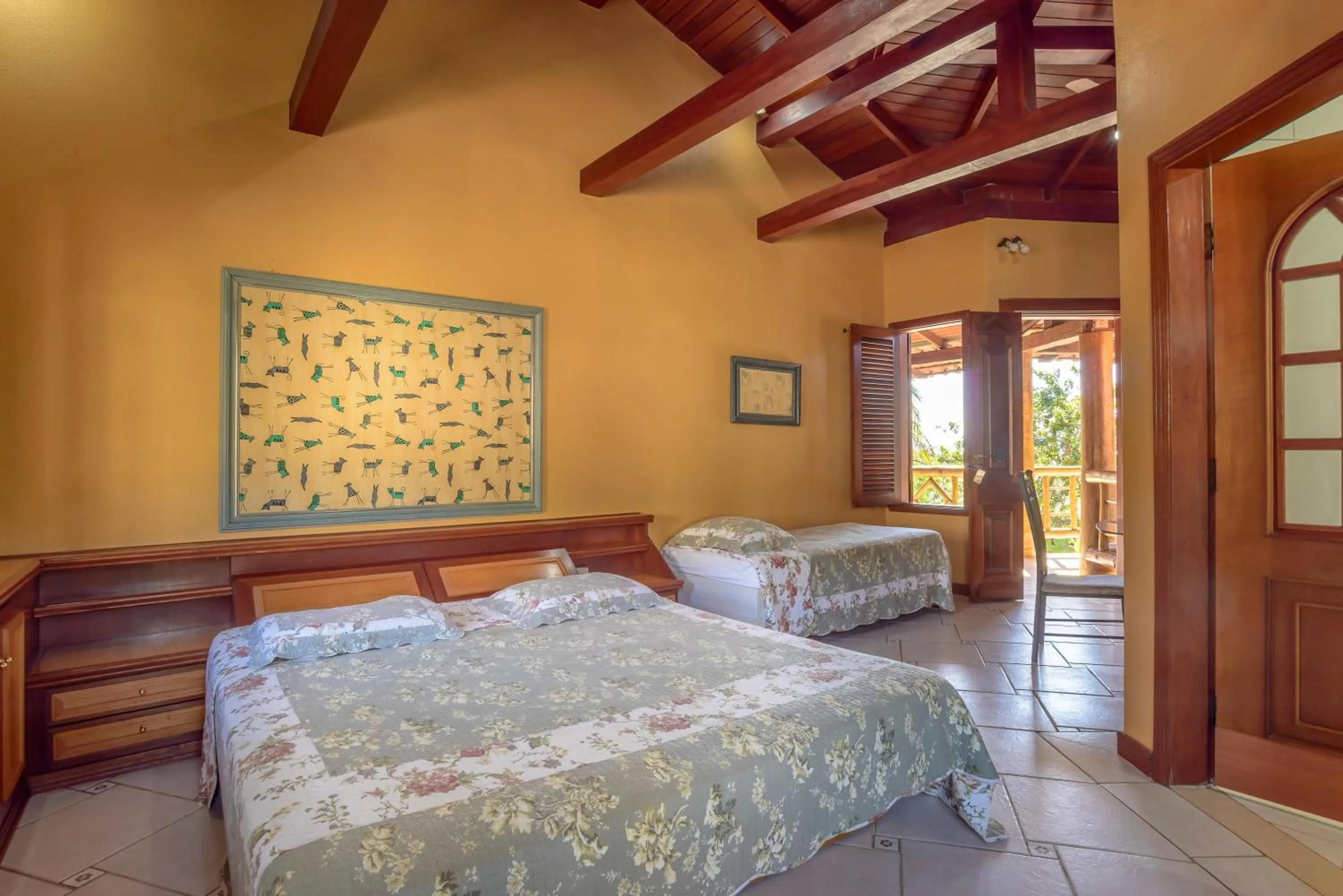 Bed in Hotel Alemão Beach de Ilhabela