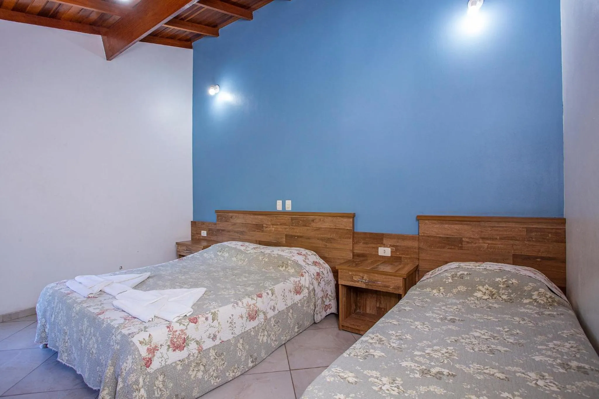 Bed in Hotel Alemão Beach de Ilhabela