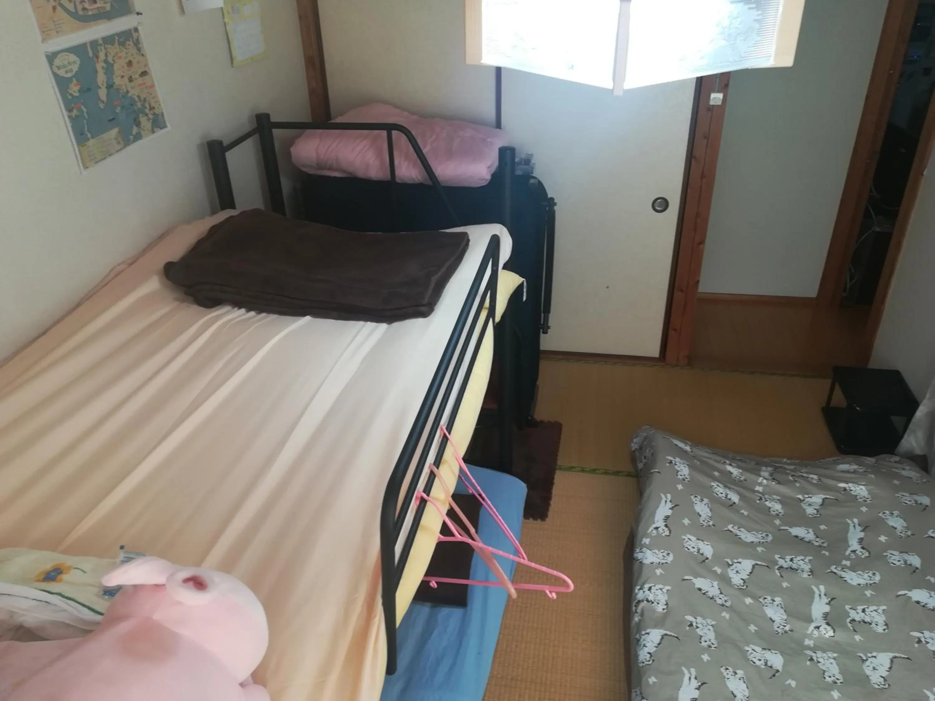 Bedroom, Bed in Credo Sasebo