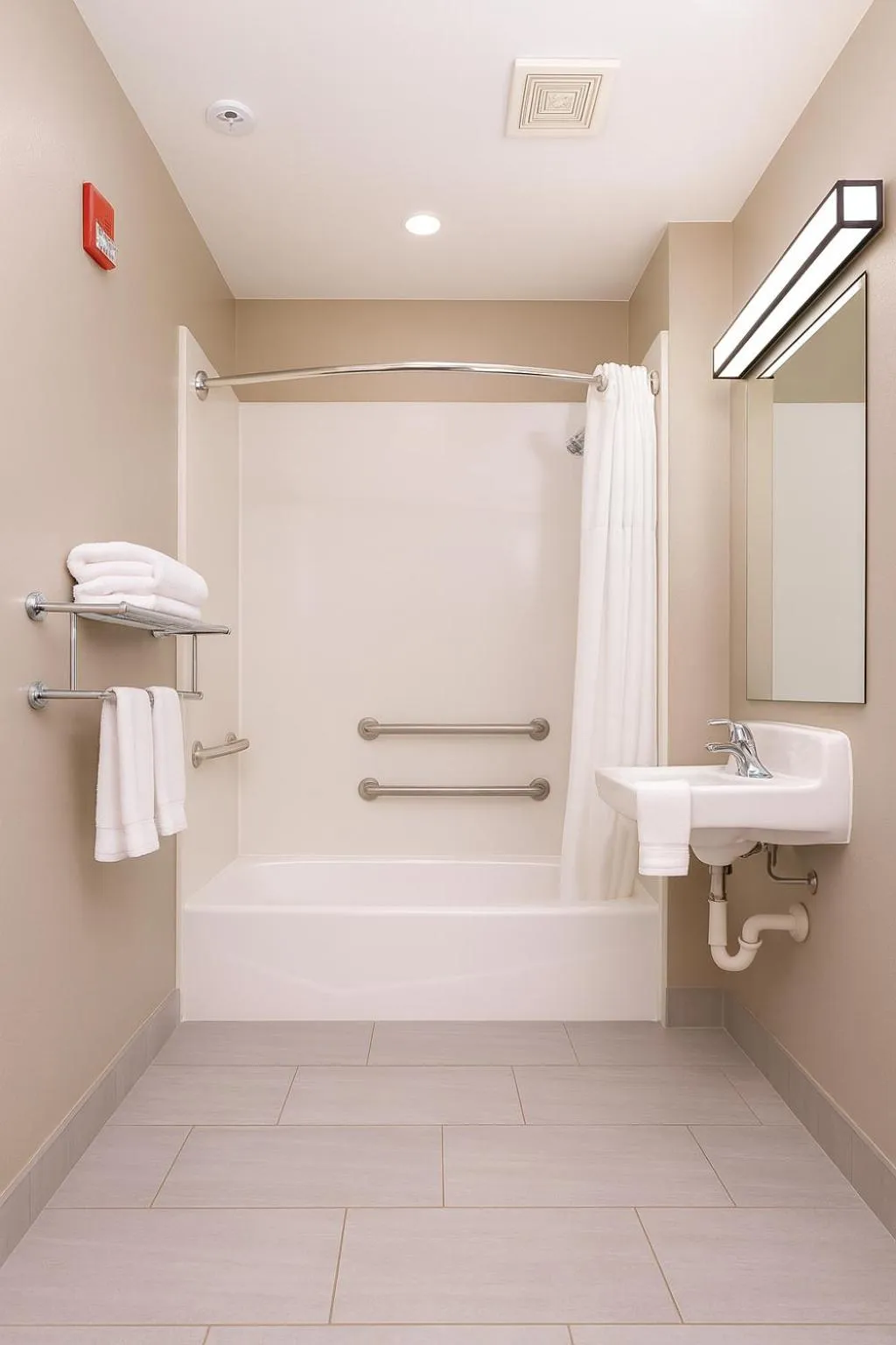 Bathroom in Motel 6-Westminster, CA - North