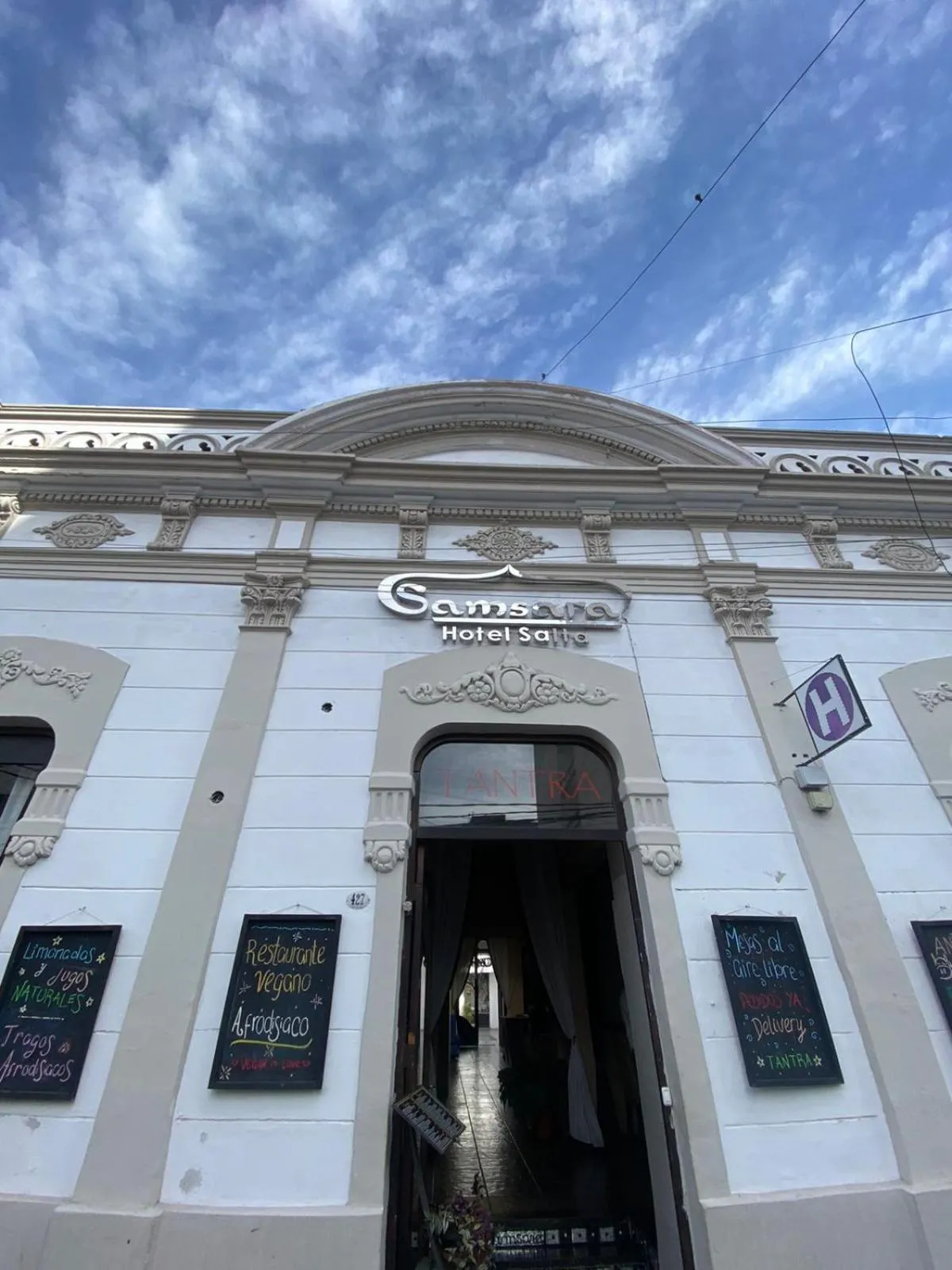 Facade/entrance in Samsara Hotel Salta