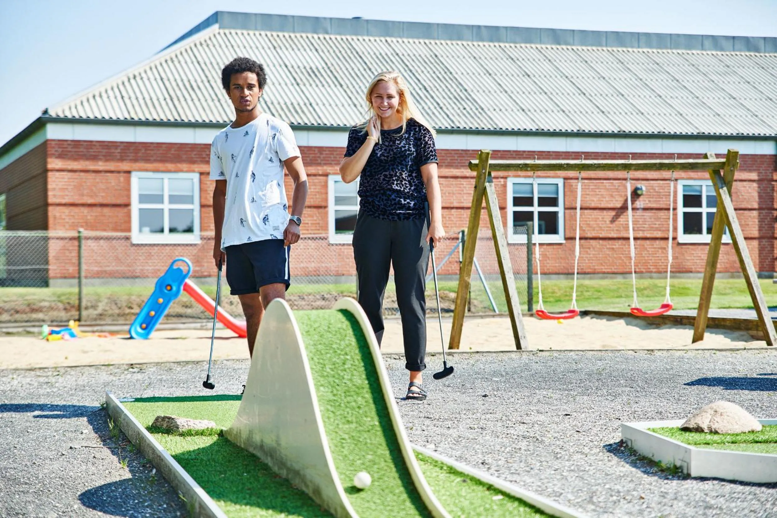 Property building in Danhostel Ringkøbing