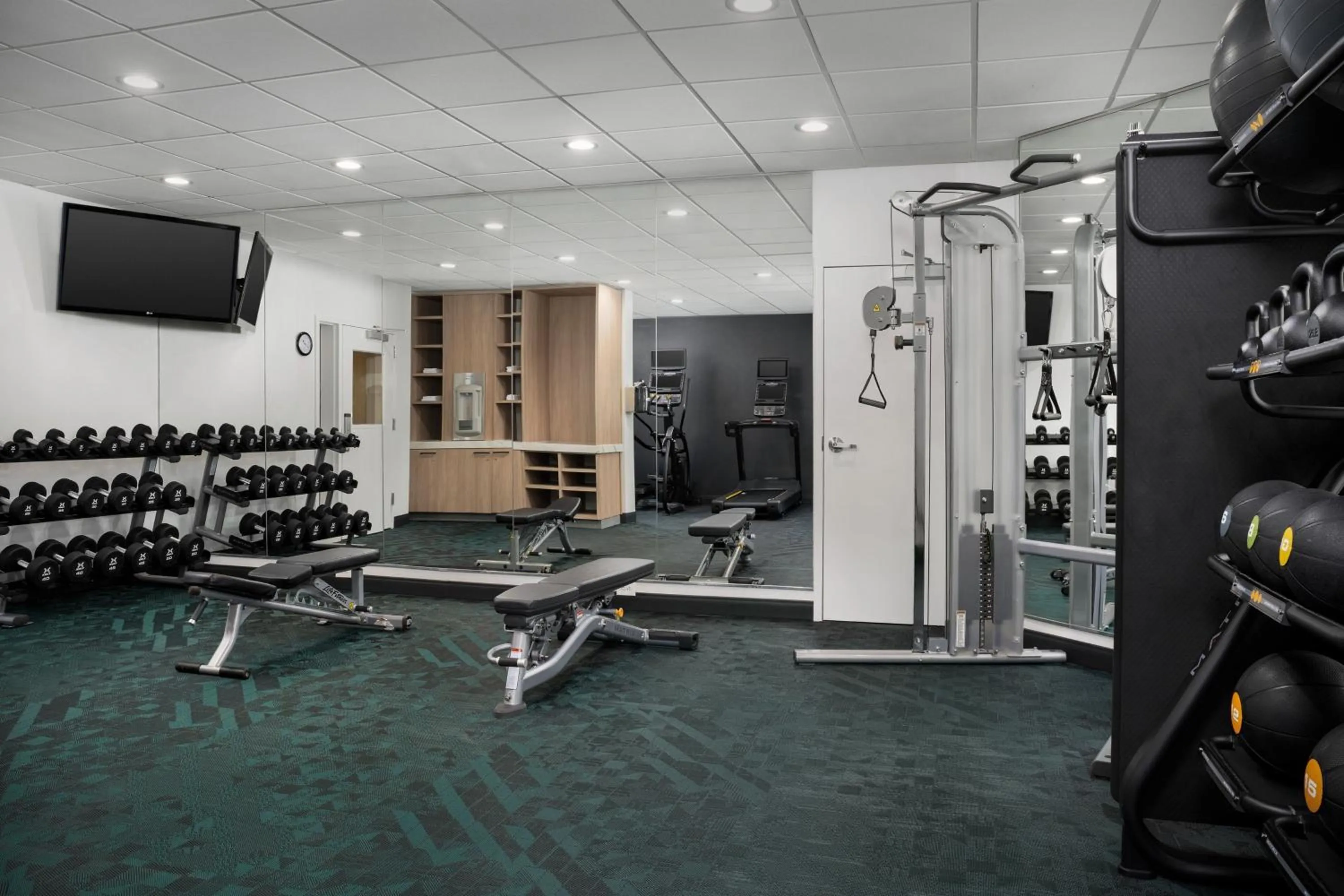 Fitness centre/facilities in TownePlace Suites by Marriott Birmingham South