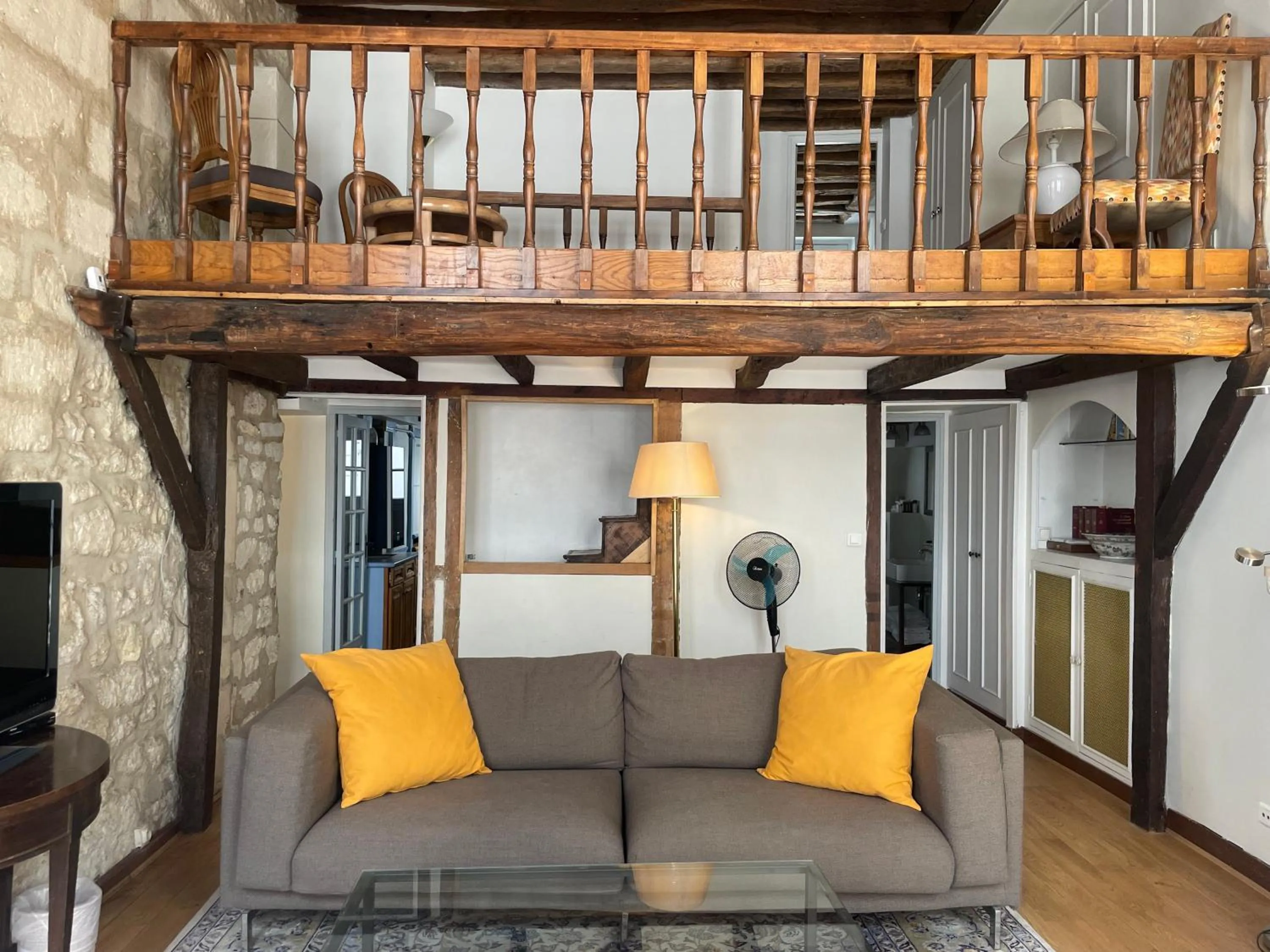 Living room in Hôtel Du Jeu De Paume