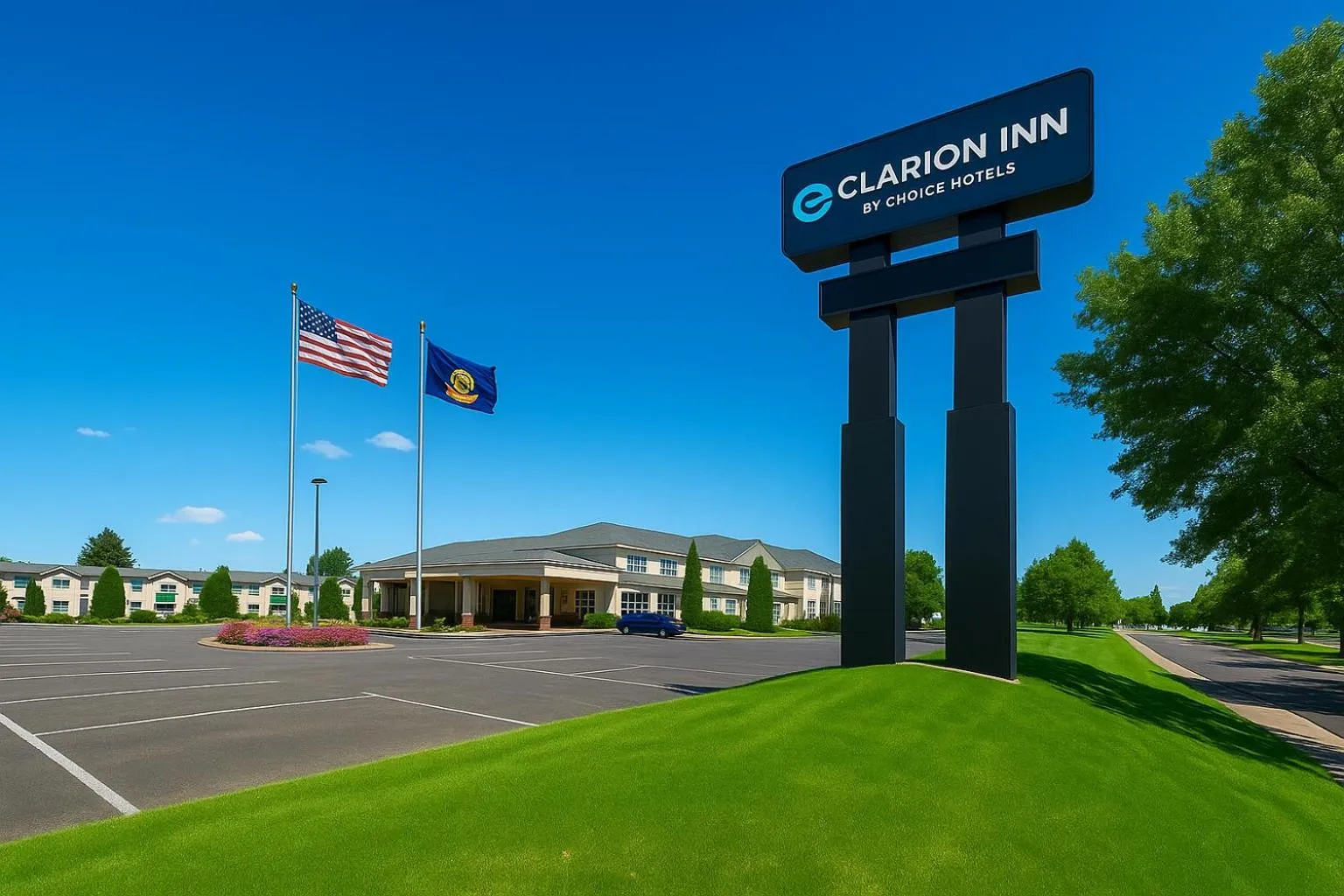 Property building in Clarion Inn Idaho Falls Riverfront