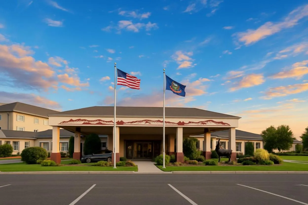 Property building in Clarion Inn Idaho Falls Riverfront