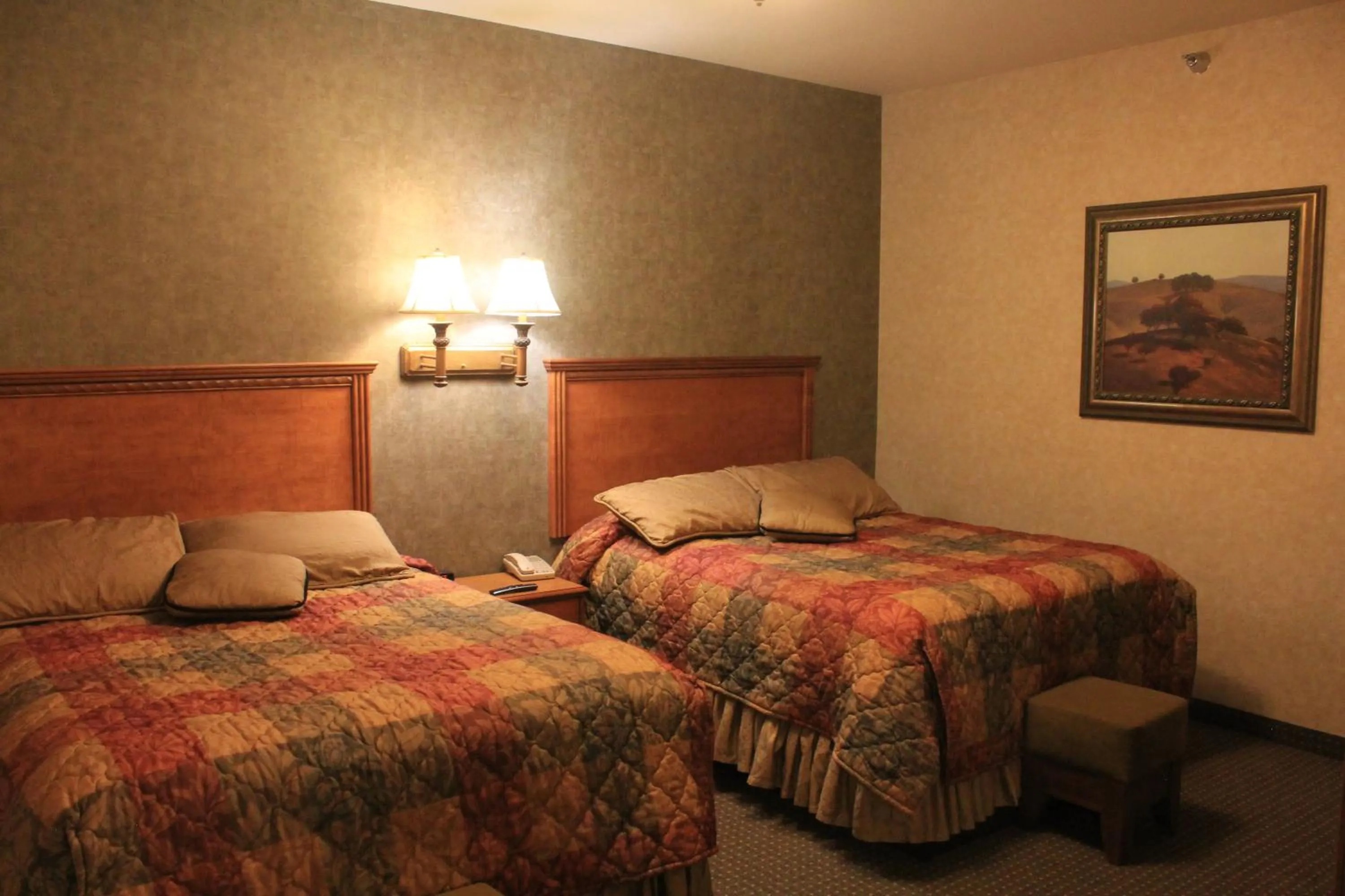 Bed in Rushmore Express & Suites