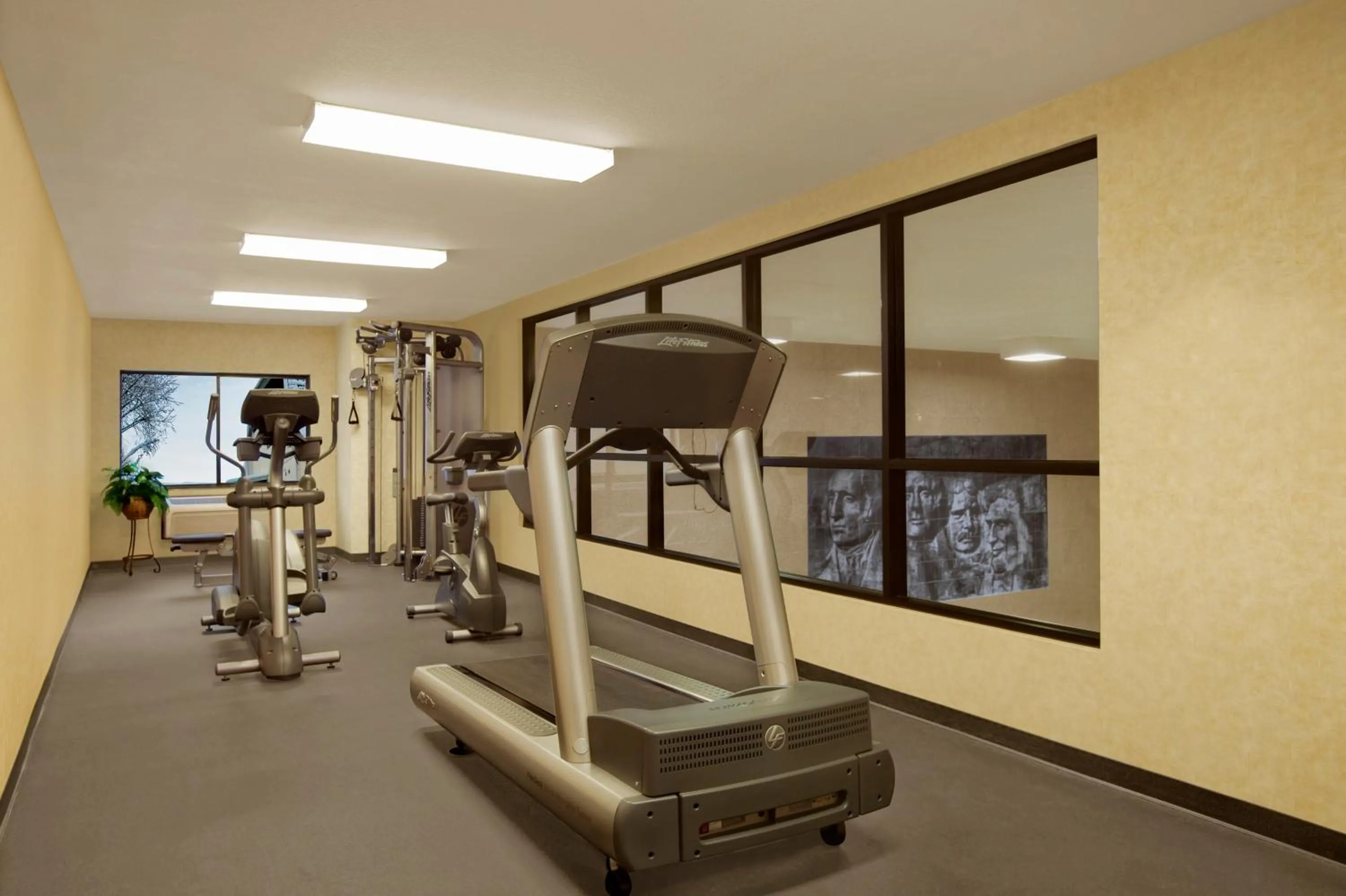 Fitness centre/facilities in Rushmore Express & Suites