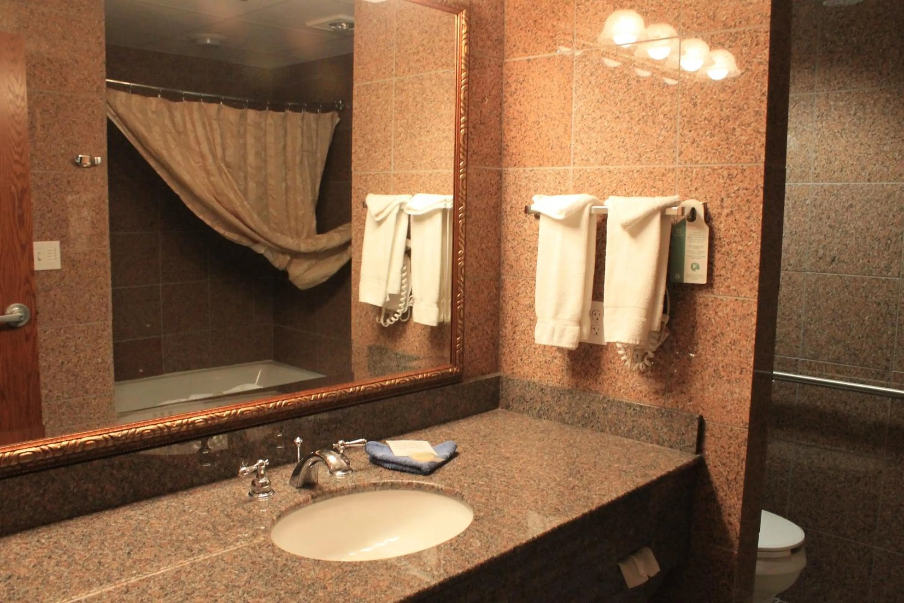Bathroom in Rushmore Express & Suites
