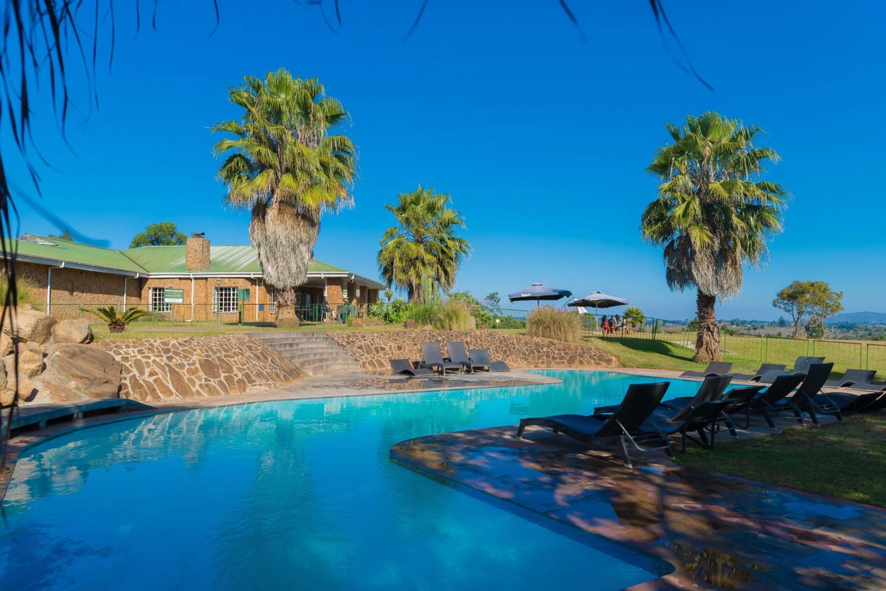 Swimming pool in Game Haven Lodge