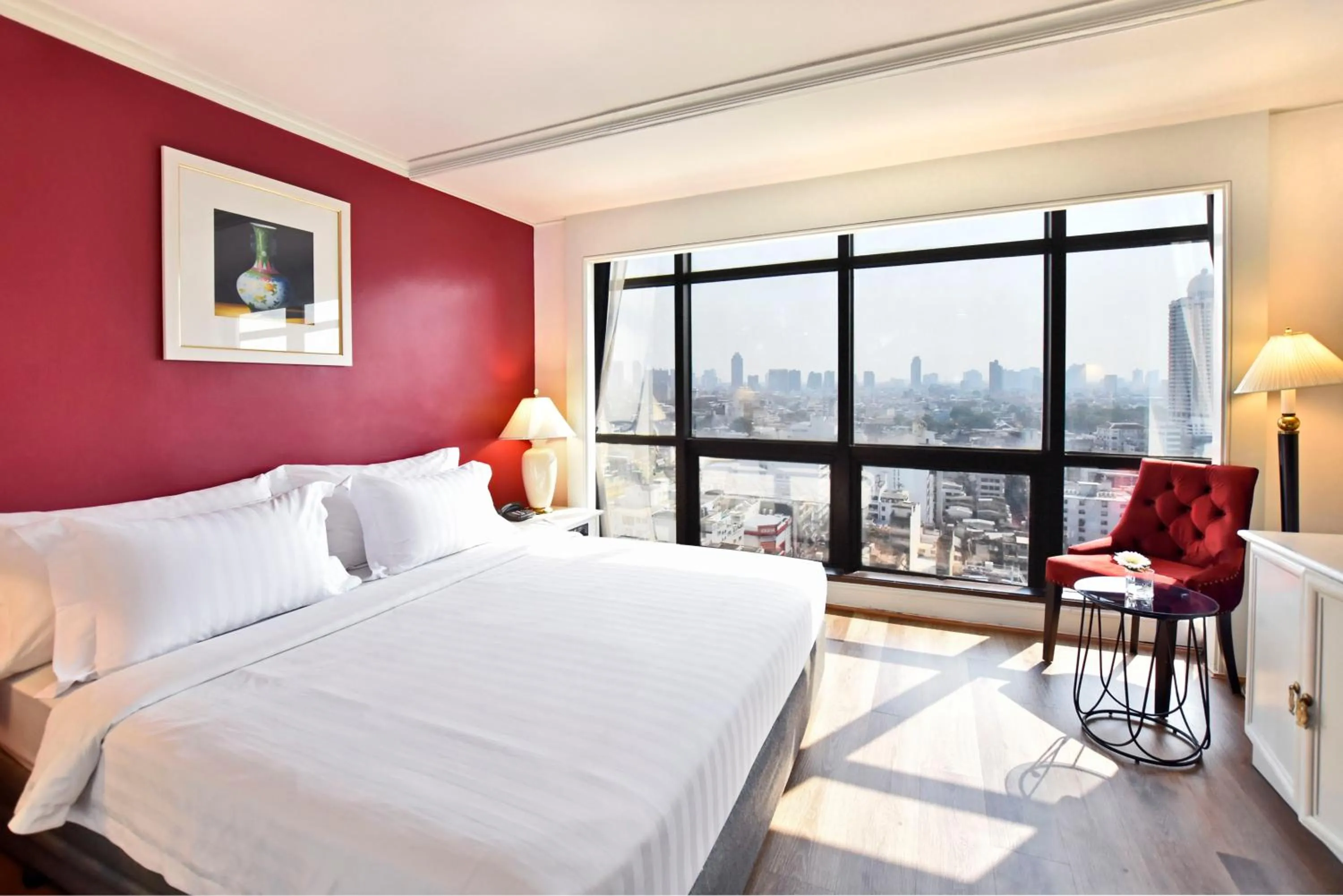 Bed in Grand China Bangkok