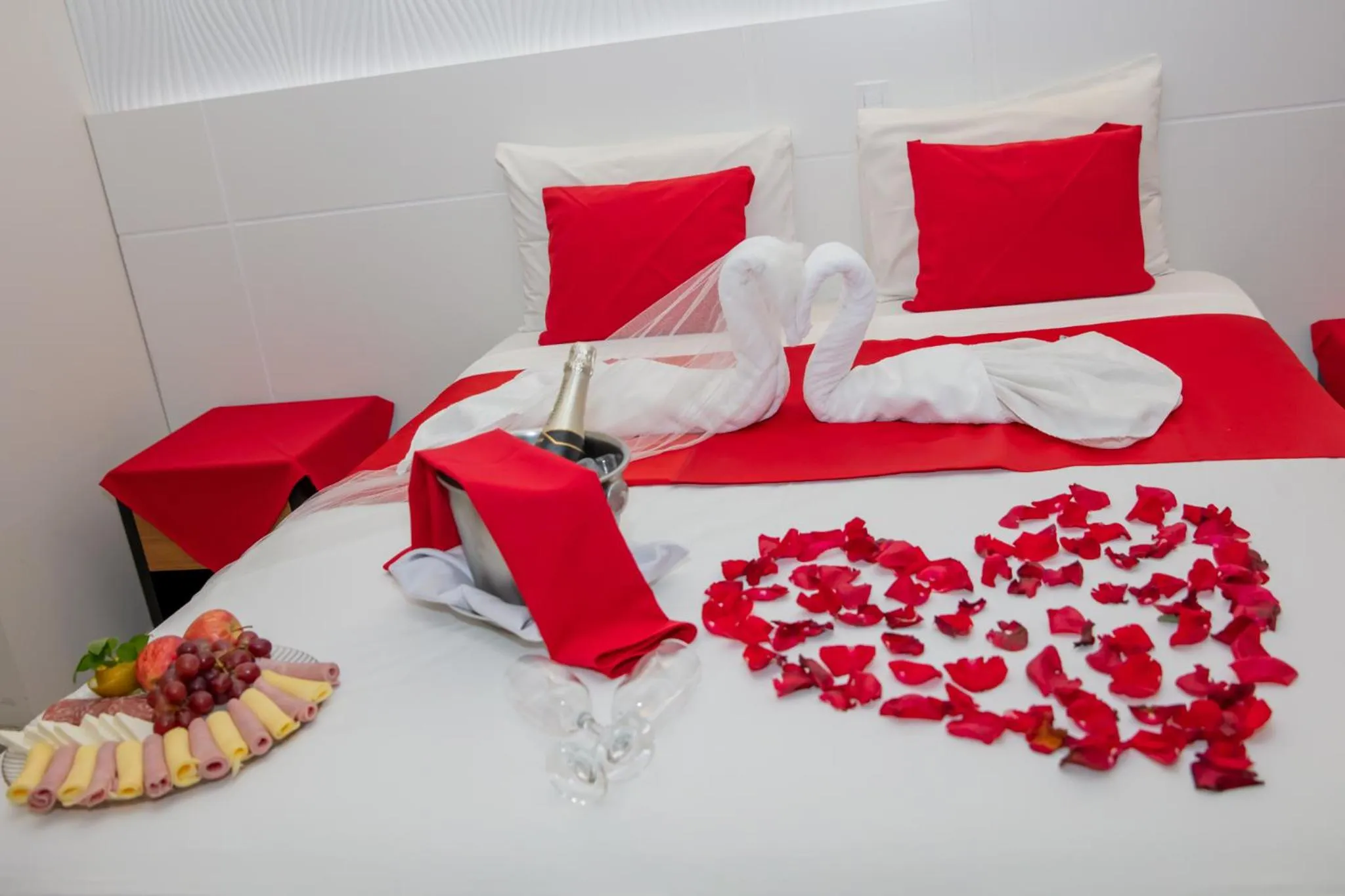 Bed in Fênix Hotel Varginha