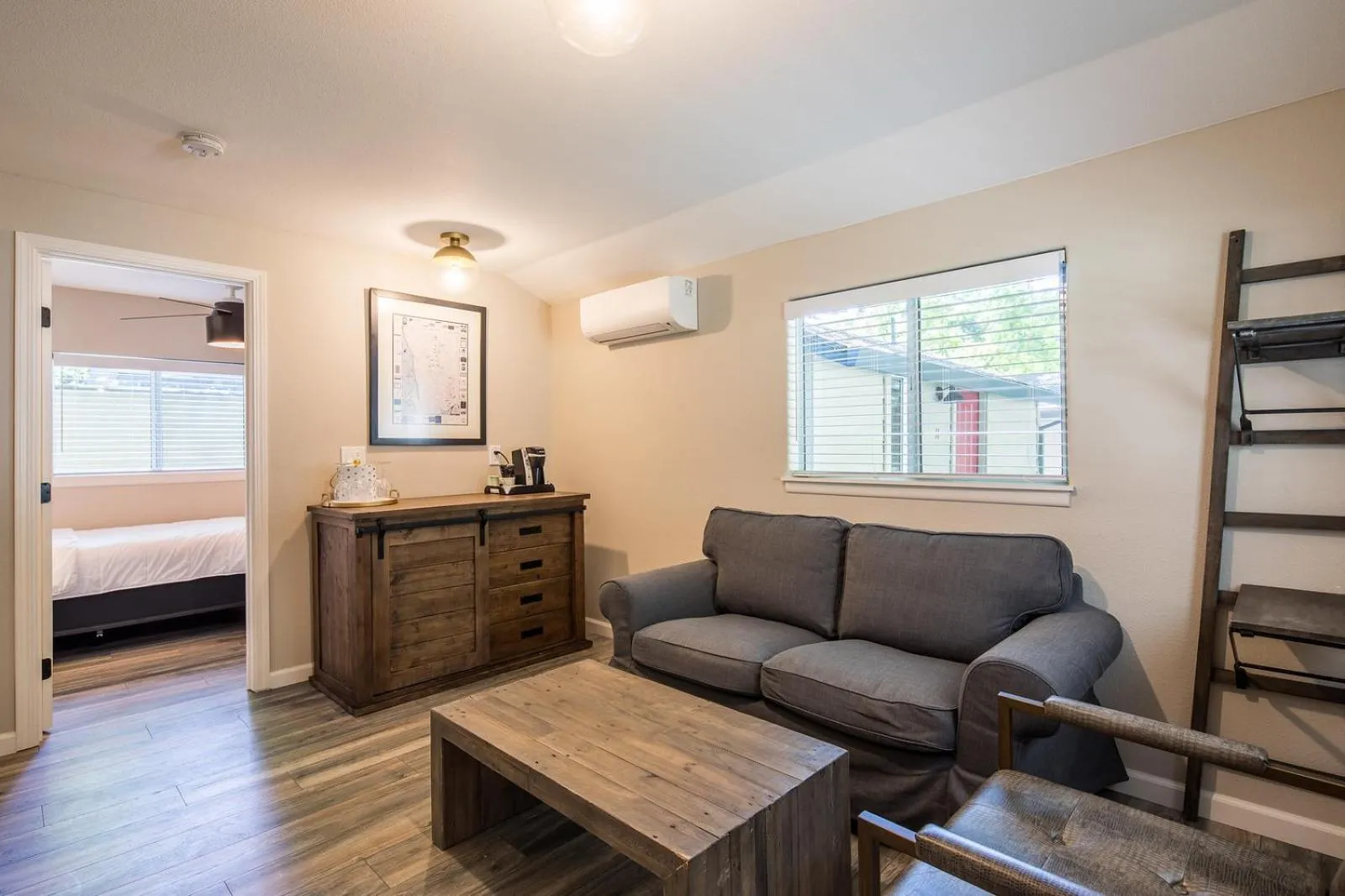 Bed in Cottages On River Road